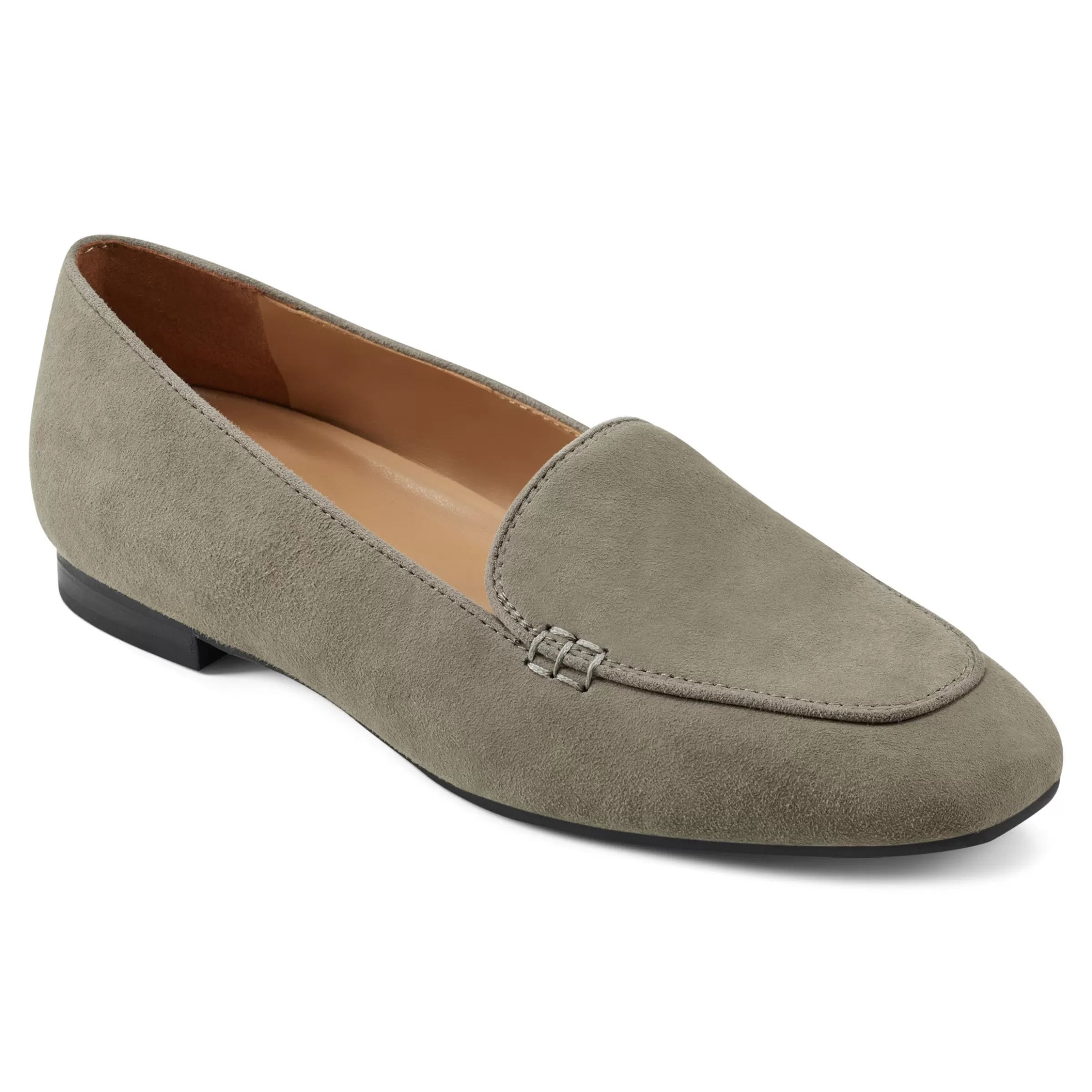 eFlex | eFlex-Easy Spirit Galla Casual Loafers Grey Leather