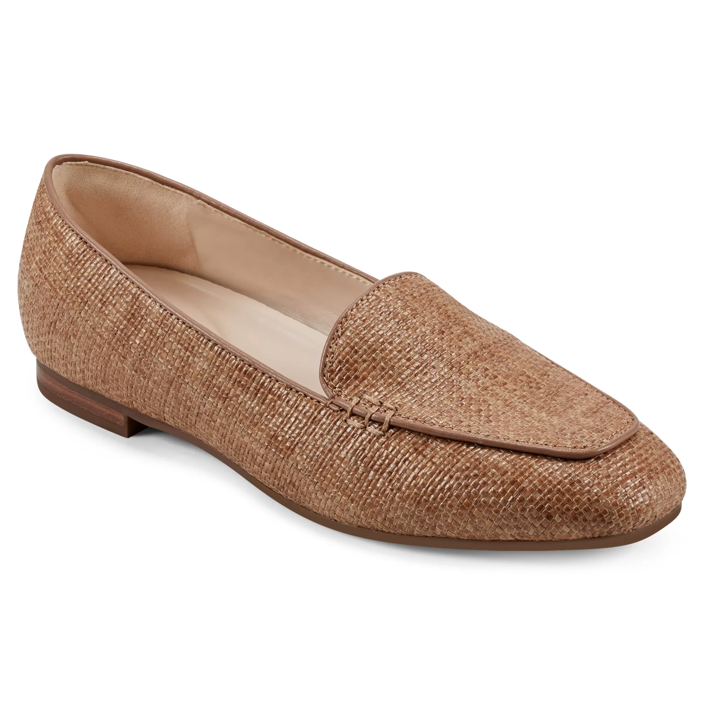 Loafers | Loafers-Easy Spirit Galla Casual Loafers Tan Raffia