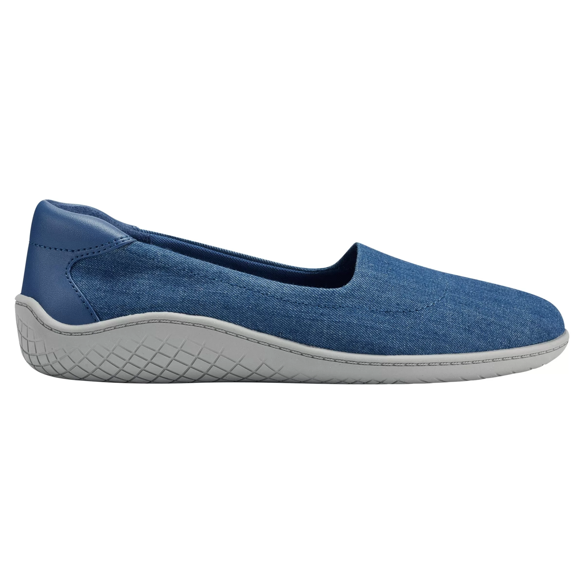 Flats | Flats-Easy Spirit Gift Slip On Flats Denim Fabric