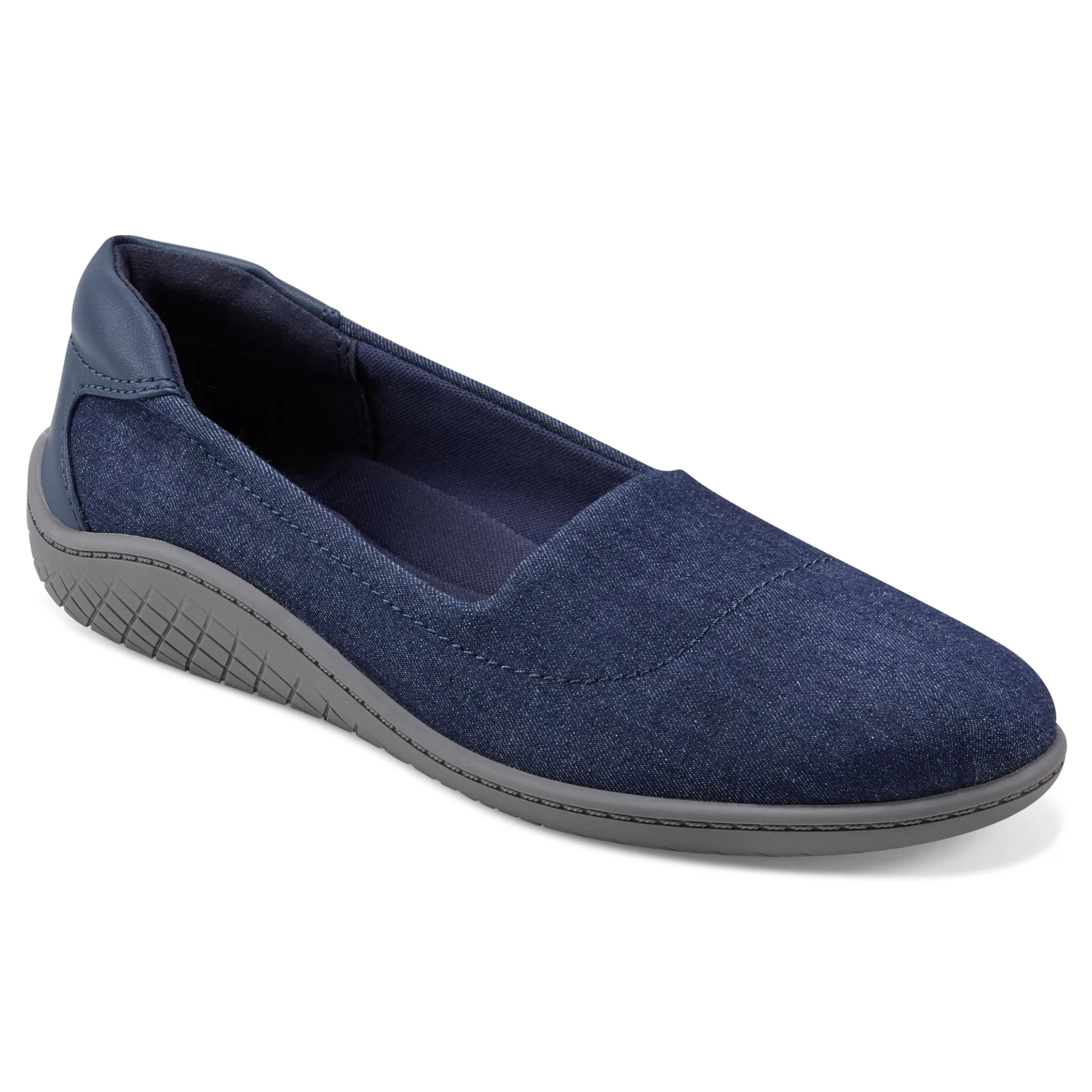 Flats | Flats-Easy Spirit Gift Slip On Flats Dark Denim