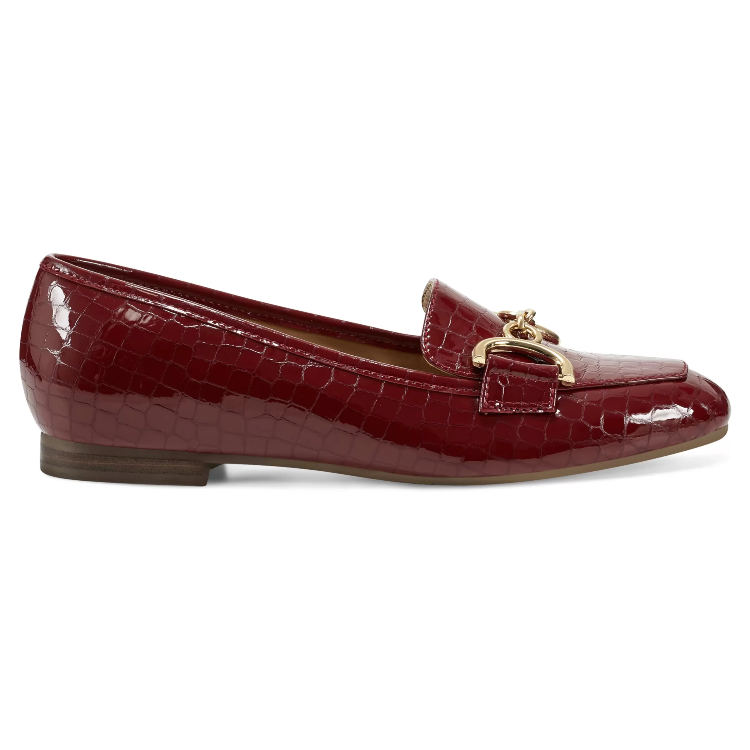 eFlex | eFlex-Easy Spirit Giselle Casual Loafers Red Croco Print