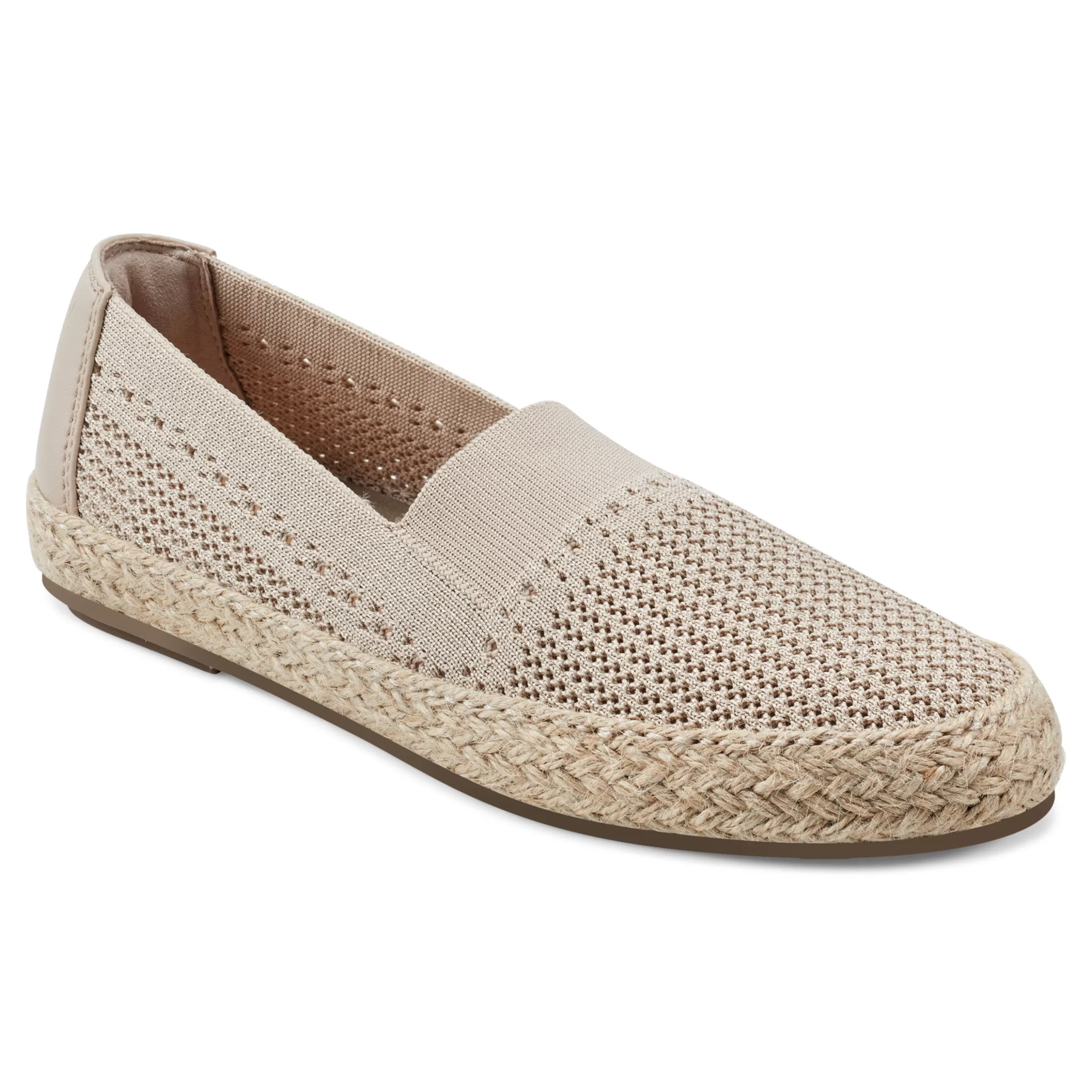 Espadrilles & Wedges | Espadrilles & Wedges-Easy Spirit Hassie Slip On Casual Espadrilles Natural Metallic