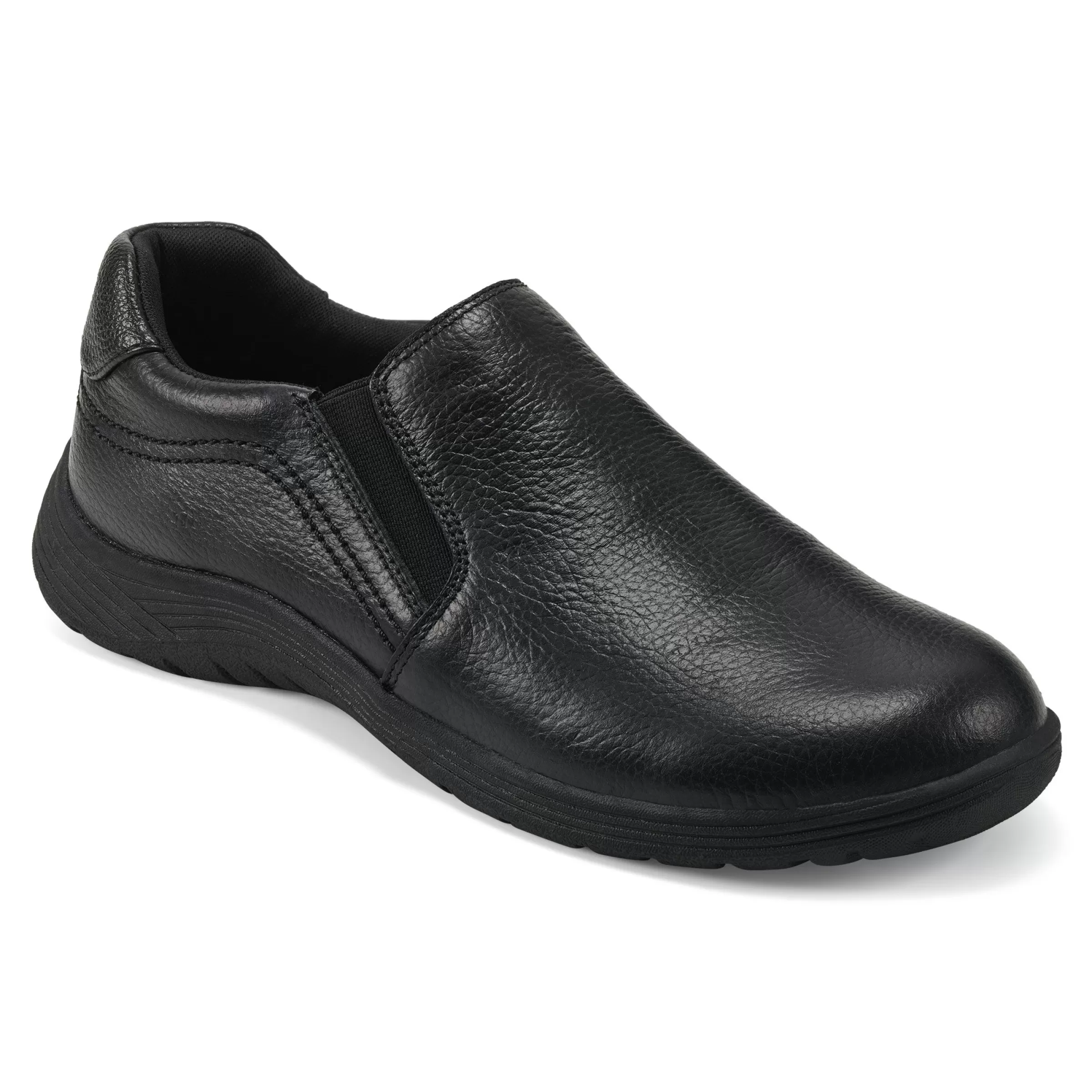 Flats | Flats-Easy Spirit Hester Casual Shoes Black Leather