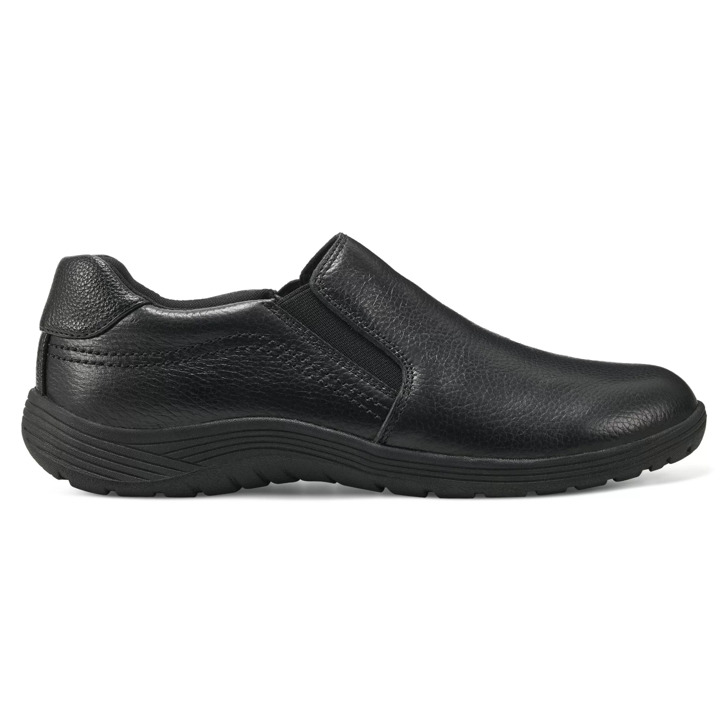 Flats | Flats-Easy Spirit Hester Casual Shoes Black Leather