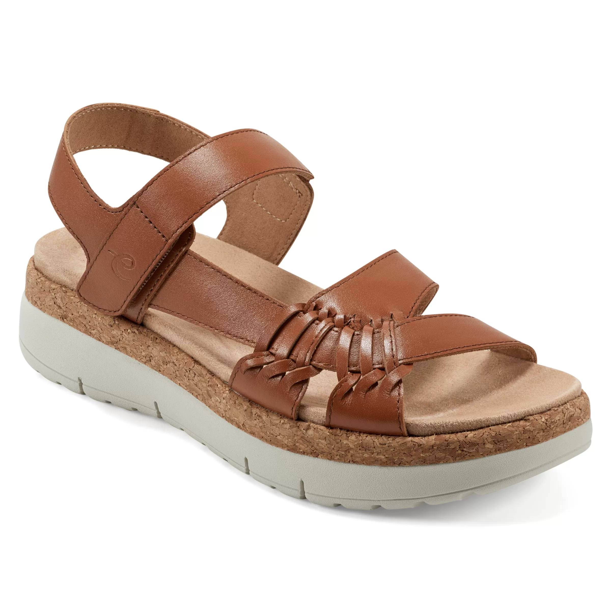 Dress | Sandals-Easy Spirit Ilena Platform Sandals Brown