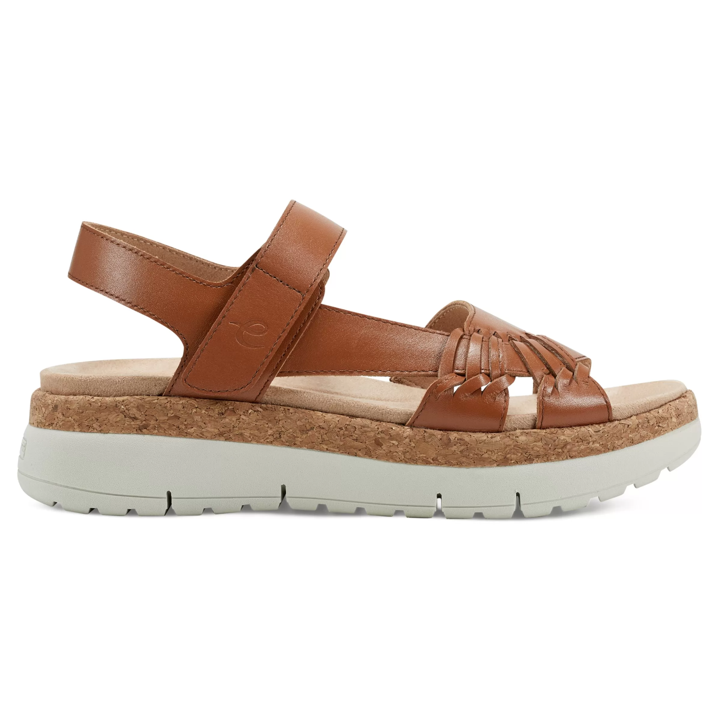 Dress | Sandals-Easy Spirit Ilena Platform Sandals Brown