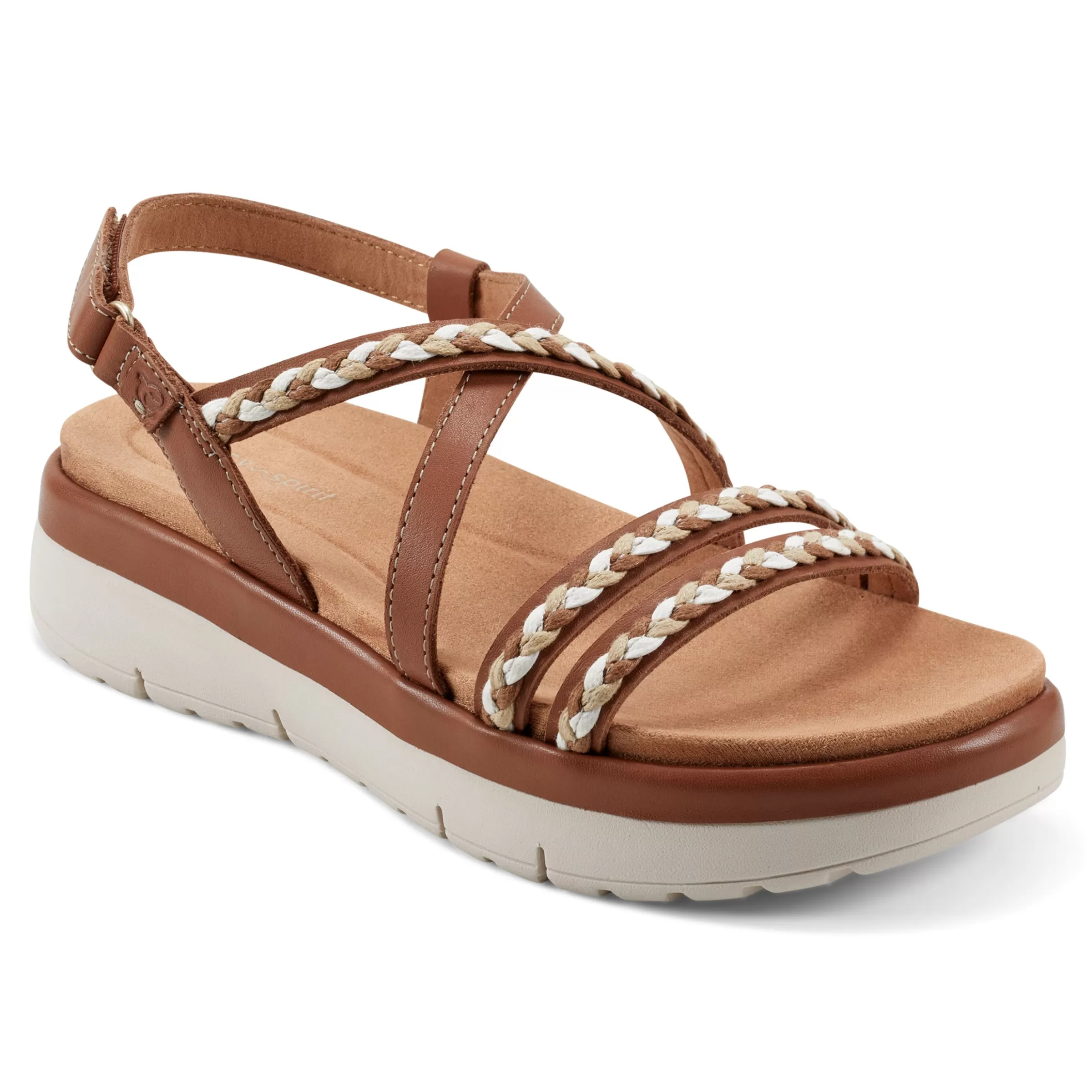 Dress | Sandals-Easy Spirit Ivani Platform Sandals Brown