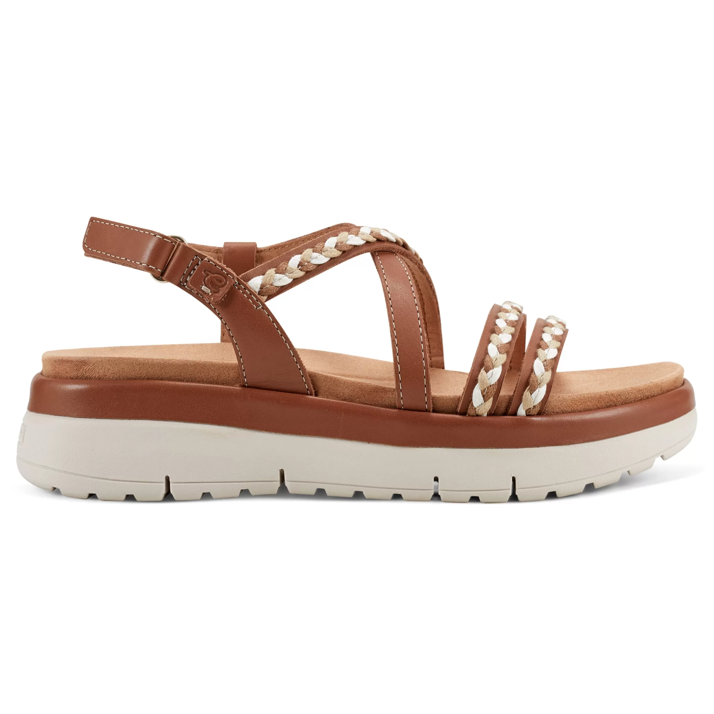 Dress | Sandals-Easy Spirit Ivani Platform Sandals Brown