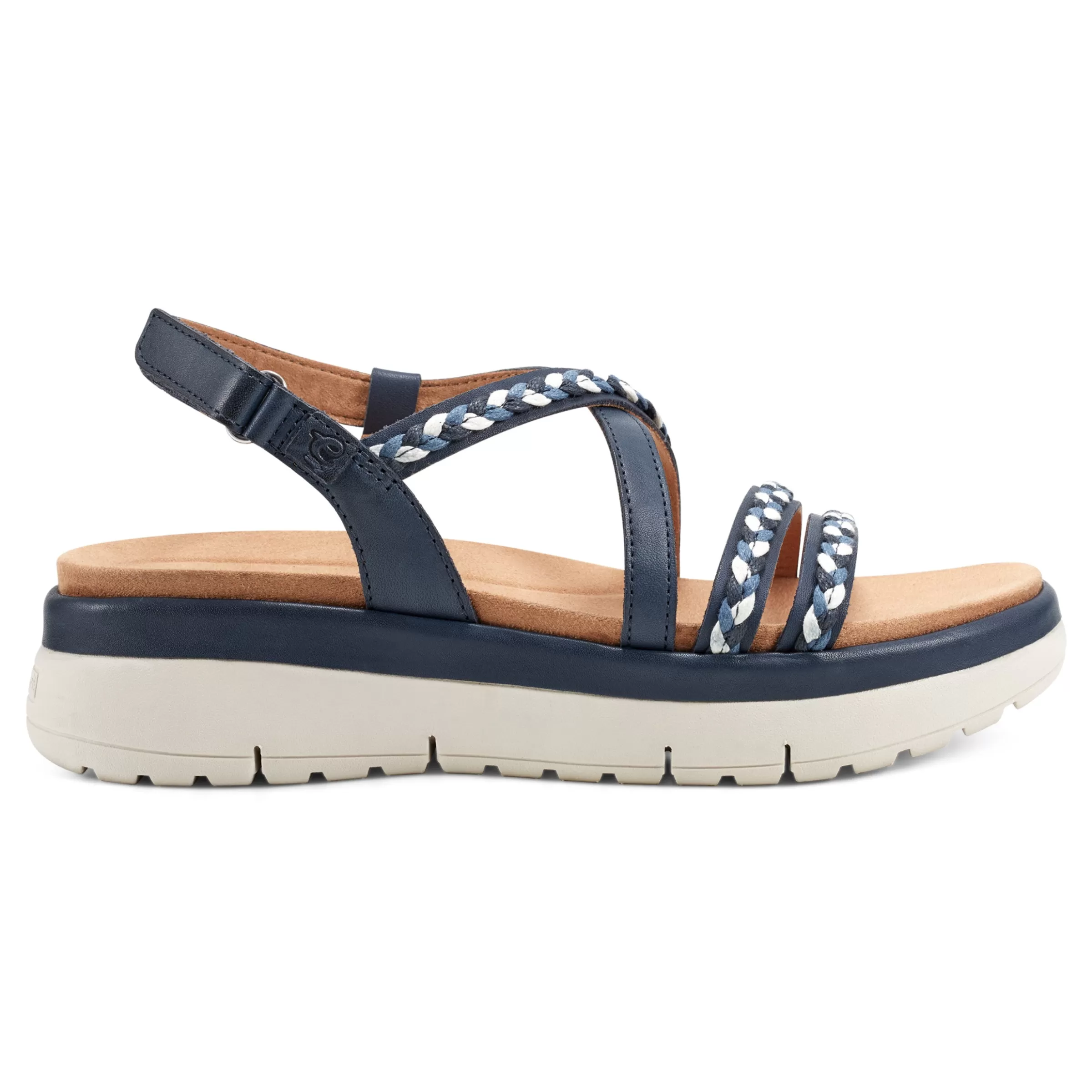 Dress | Sandals-Easy Spirit Ivani Platform Sandals Navy