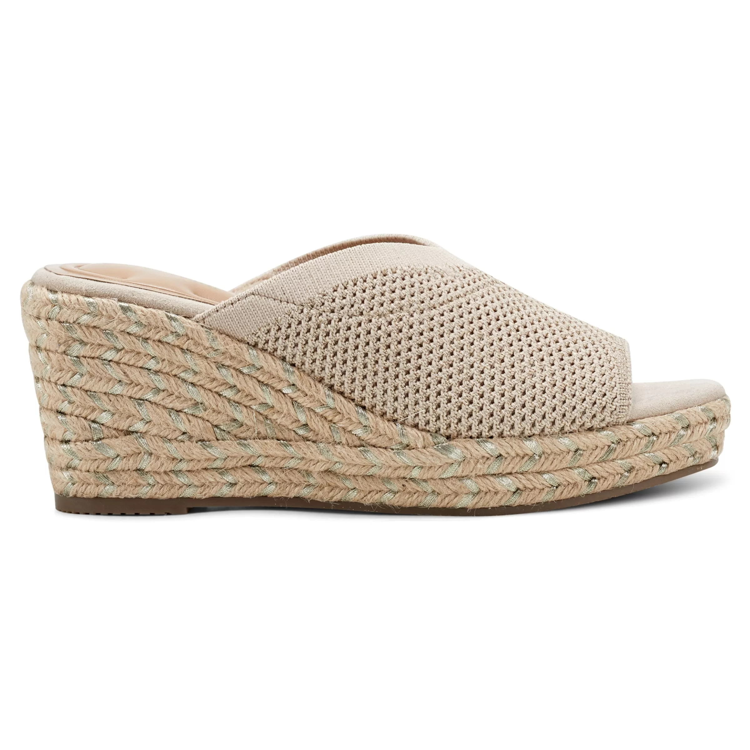 Dress | Sandals-Easy Spirit Jalen Espadrille Wedge Sandals Natural