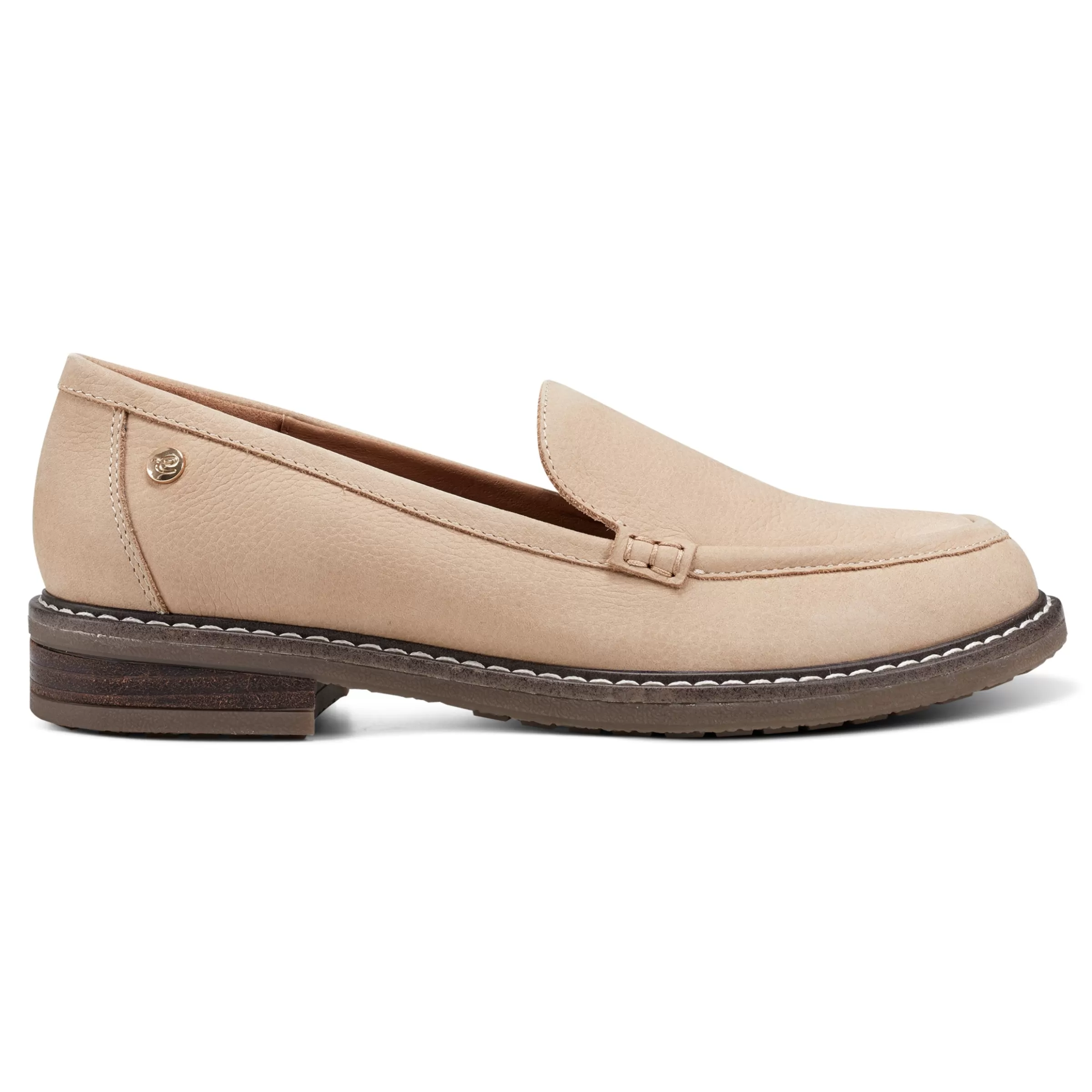 eFlex | eFlex-Easy Spirit Jaylin Casual Loafers Natural Leather