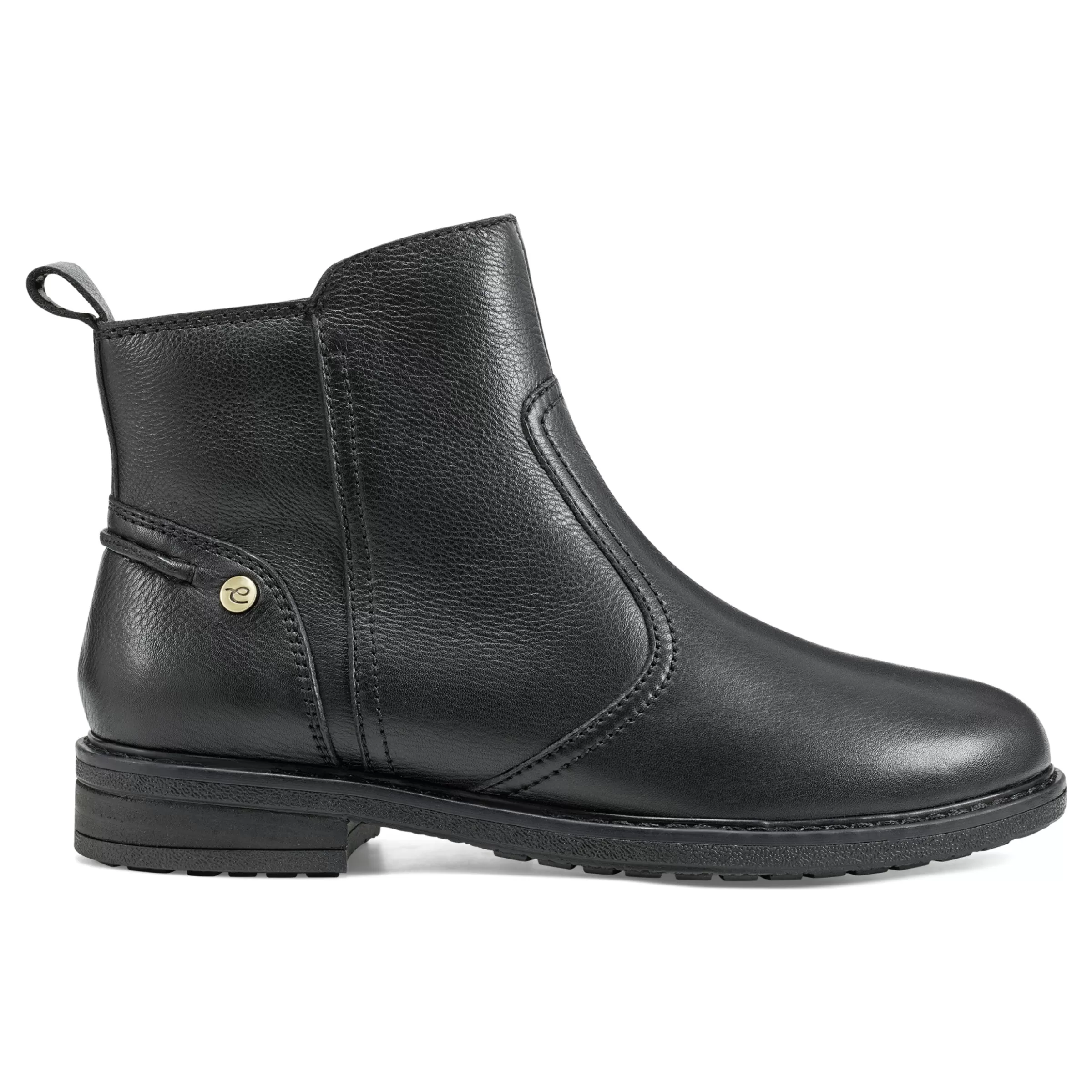 eFlex | eFlex-Easy Spirit Juna Casual Booties Black Leather