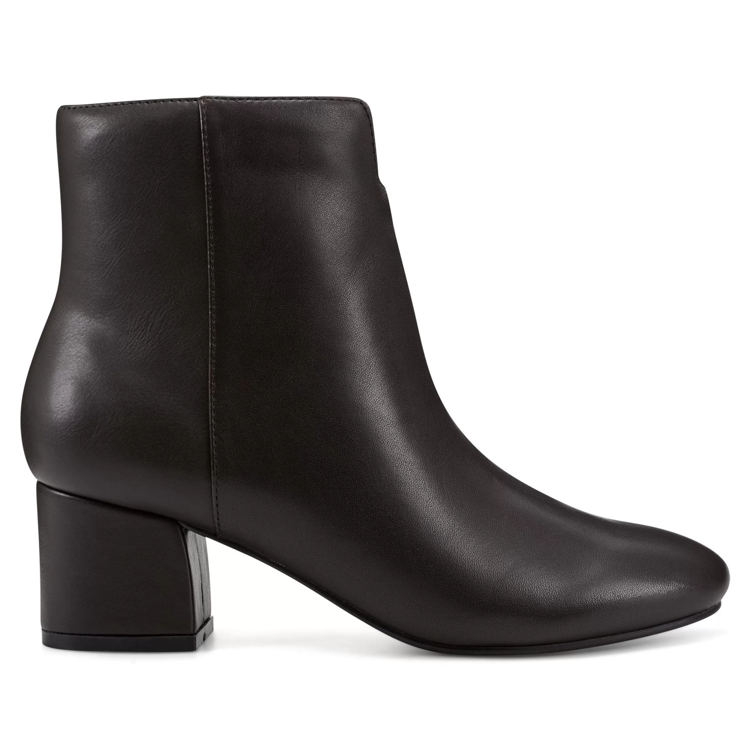 eFlex | eFlex-Easy Spirit Karen Booties Brown Leather