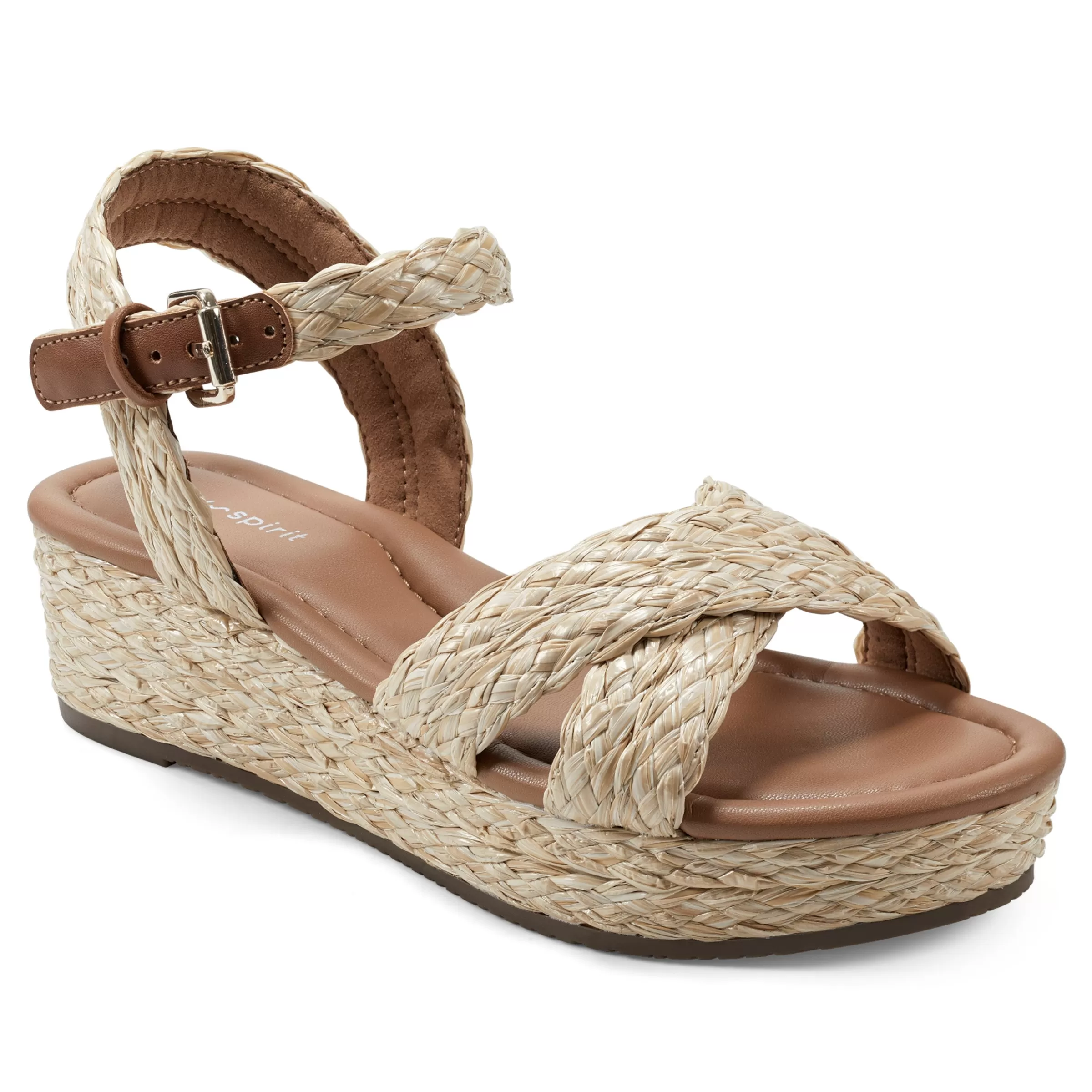 Dress | Sandals-Easy Spirit Karissa Espadrille Sandals Natural Raffia