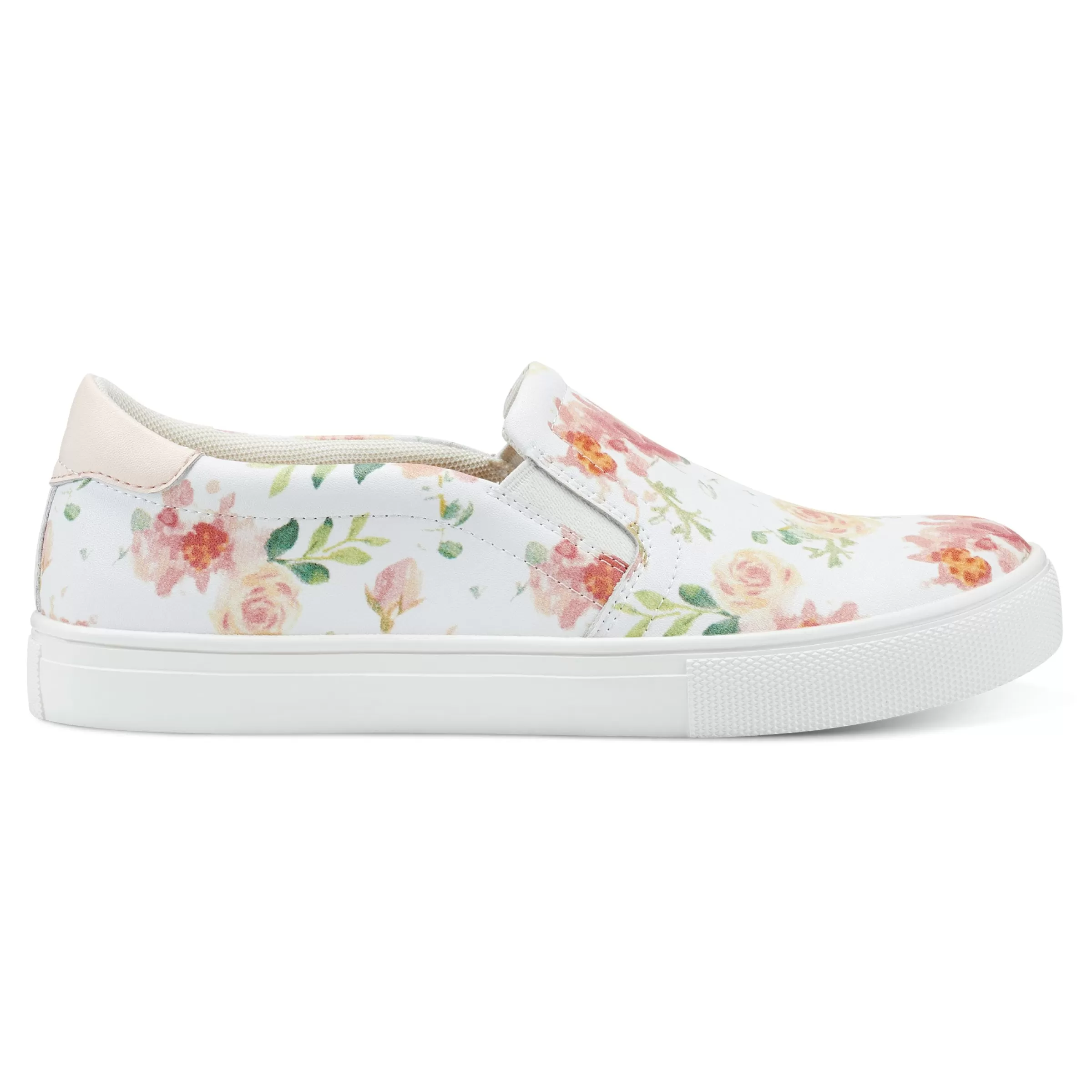 Slip Ons | Slip Ons-Easy Spirit Key Eco Casual Sneakers Recycled Floral Print Leather