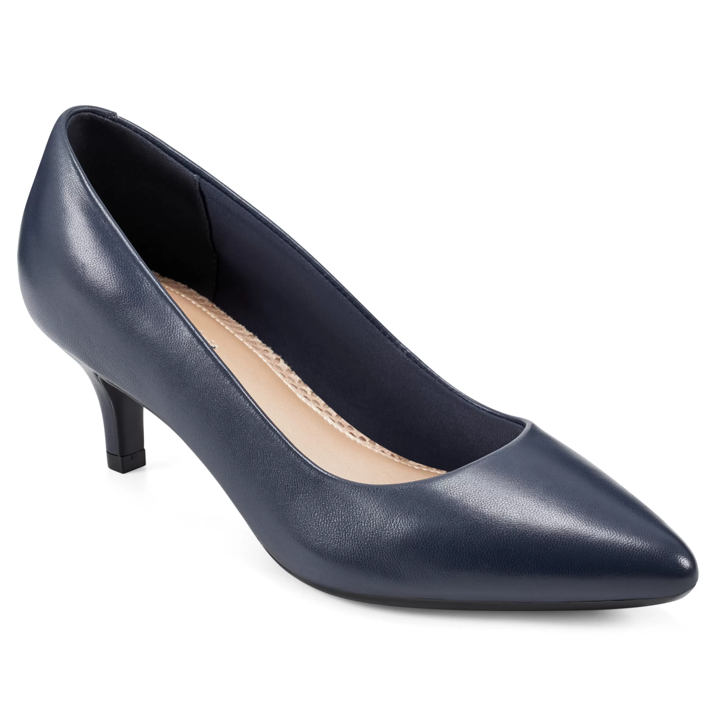 Mid Heels | Pumps-Easy Spirit Lexie Pumps Navy Leather