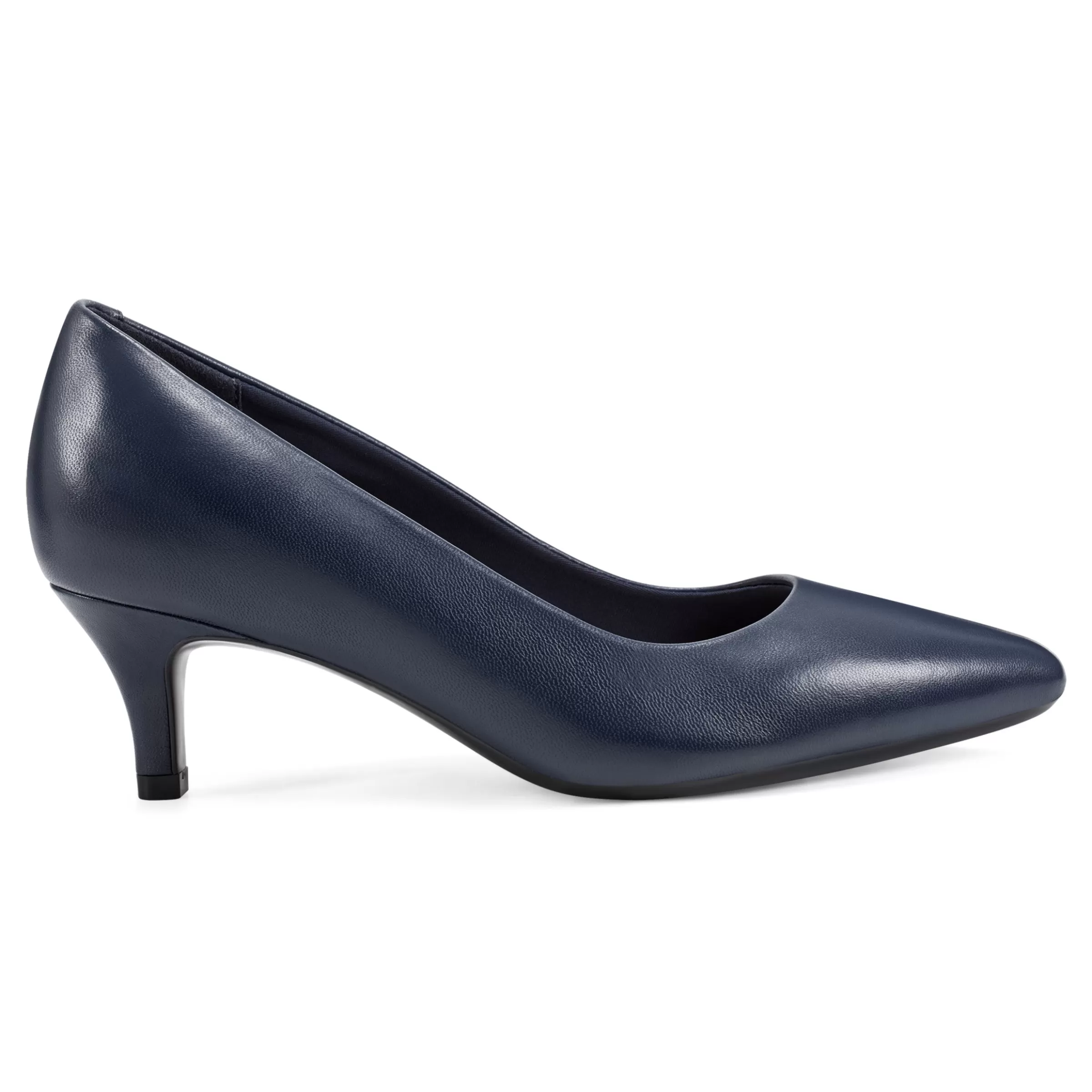 Mid Heels | Pumps-Easy Spirit Lexie Pumps Navy Leather