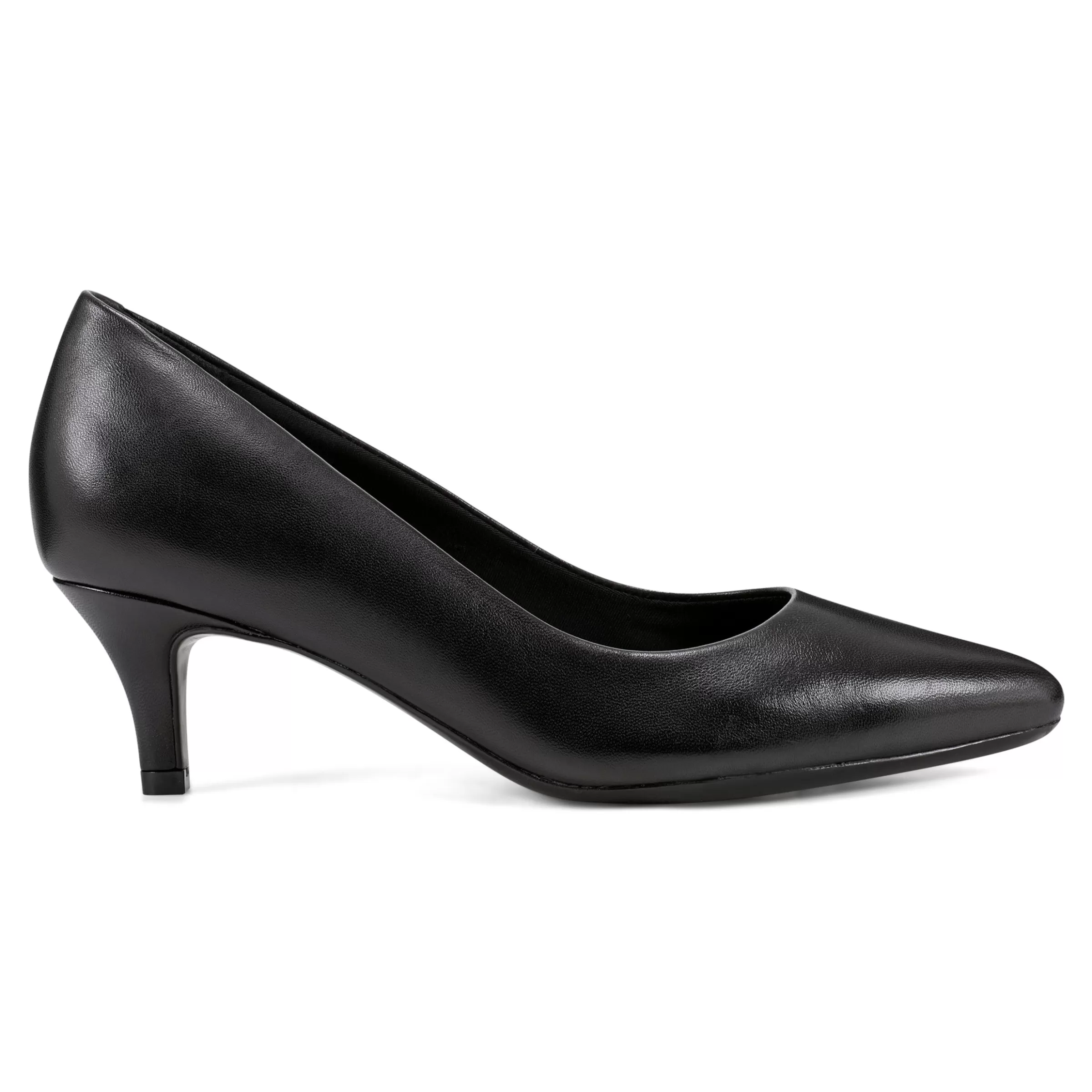 Mid Heels | Pumps-Easy Spirit Lexie Pumps Black Leather