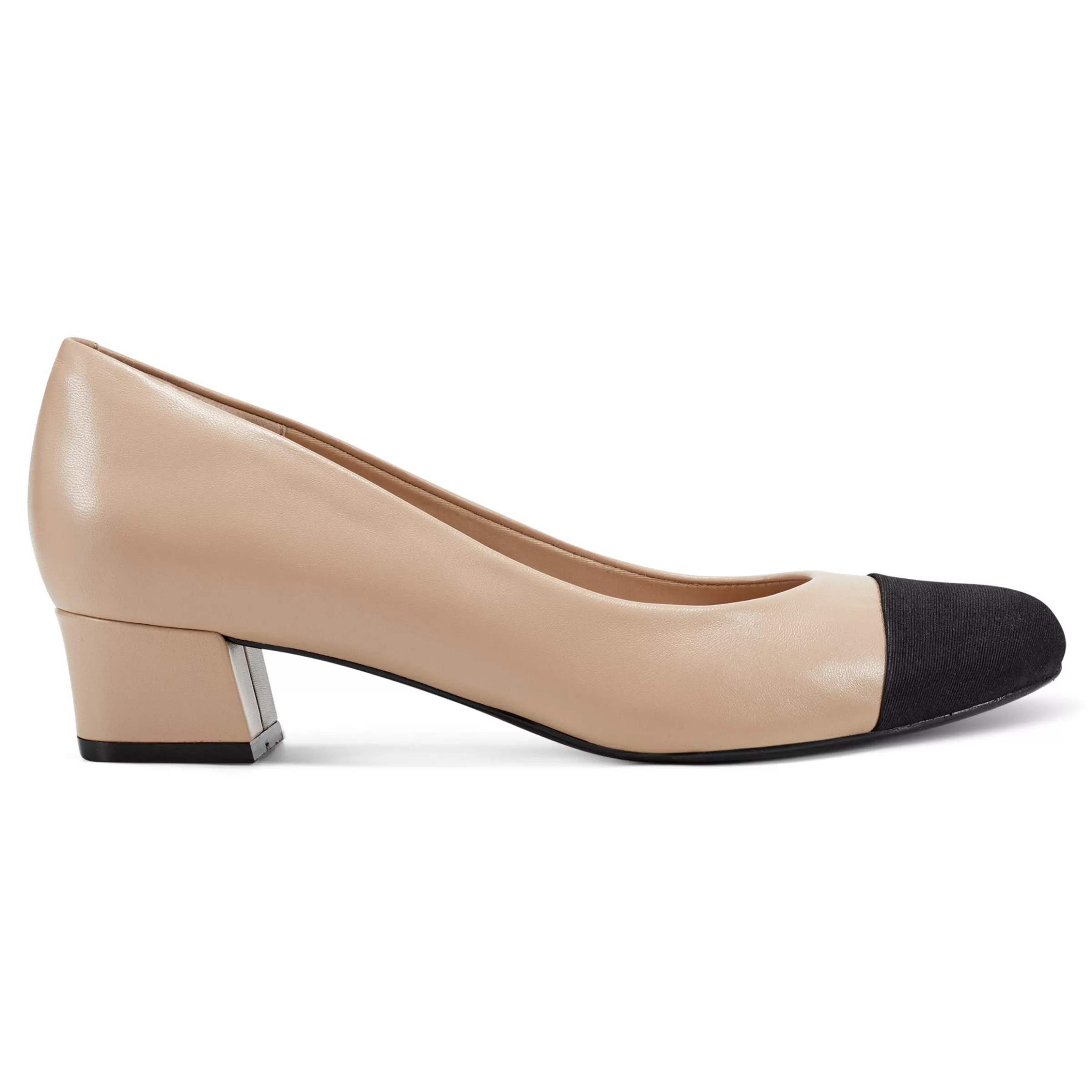 eFlex | eFlex-Easy Spirit Libie Dress Pumps Natural Leather