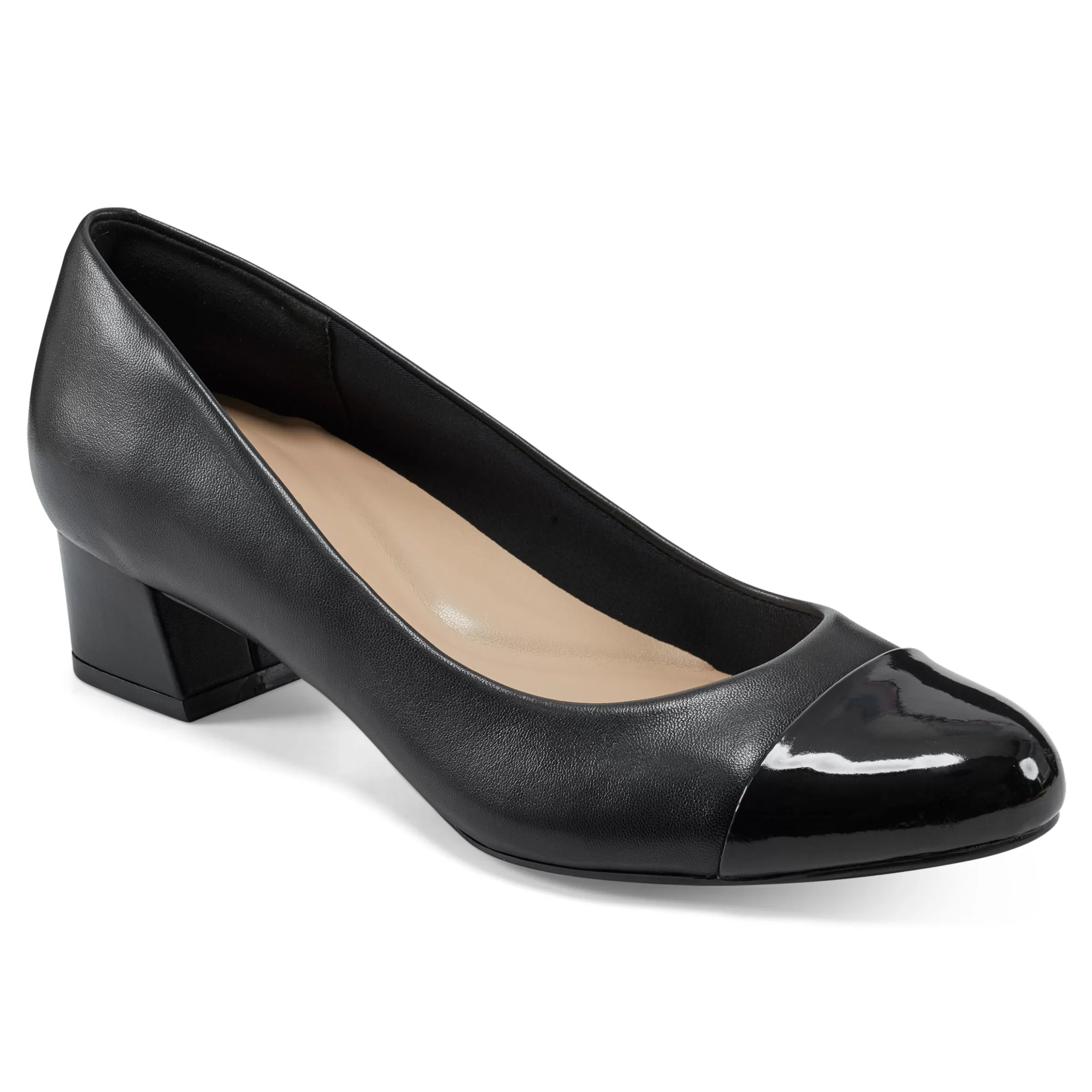 Low Heels | Libie Dress Pumps-Easy Spirit Libie Dress Pumps Black Leather