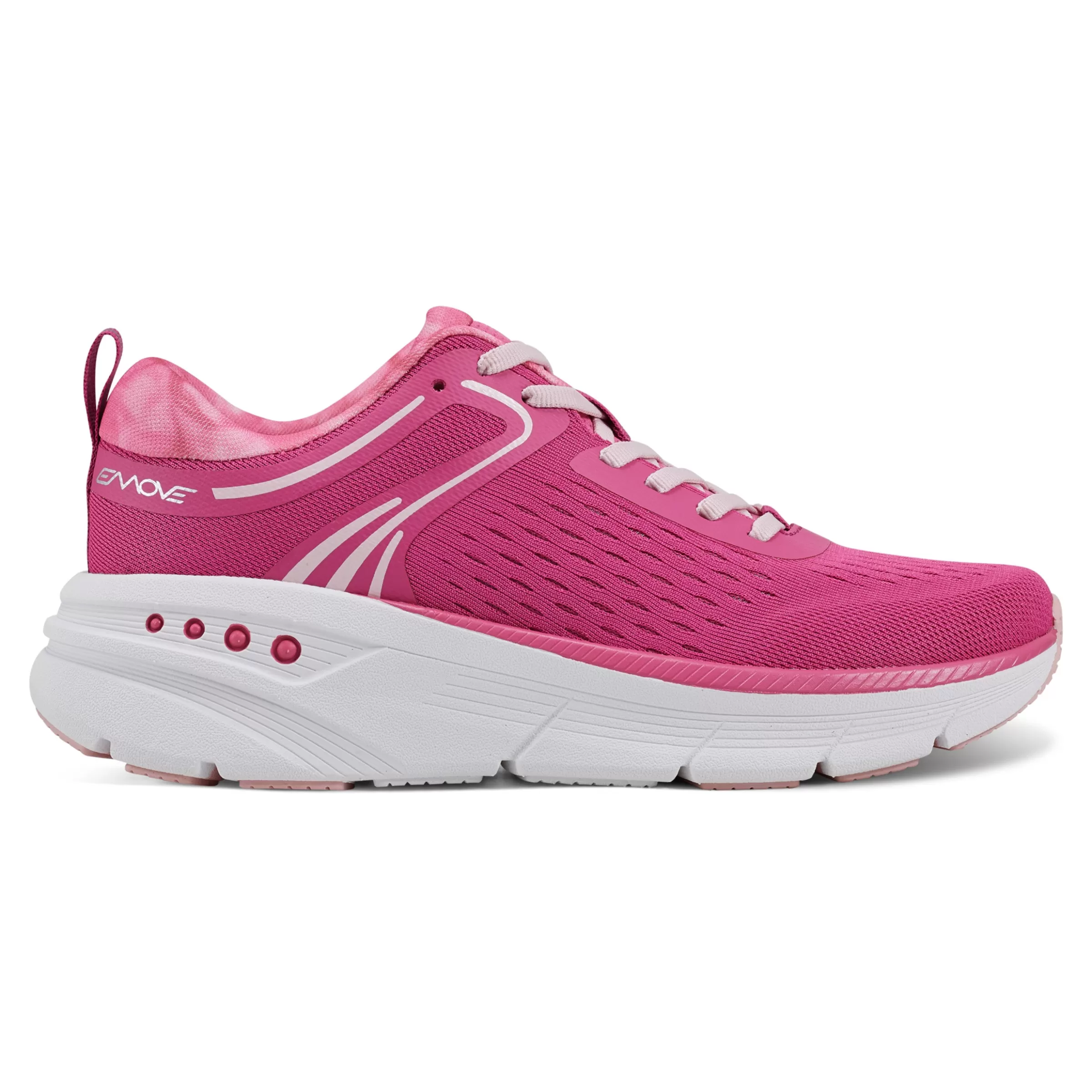 eMove | Sneakers-Easy Spirit Limited Edition Maxine EMOVE Walking Shoes Bright Pink