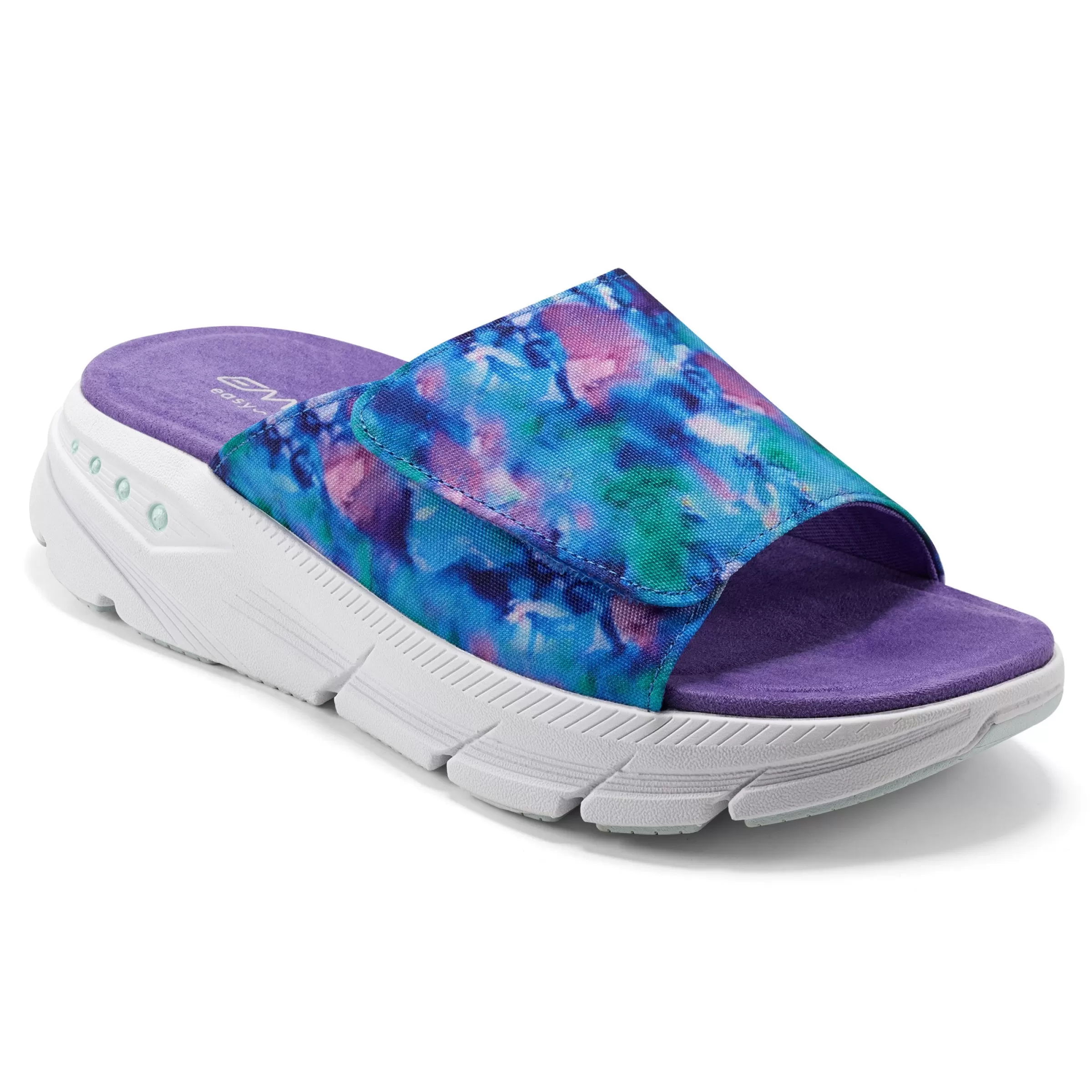 eMove | Sport-Easy Spirit Mahya EMOVE Walking Sandals Blue Multi Tie Dye