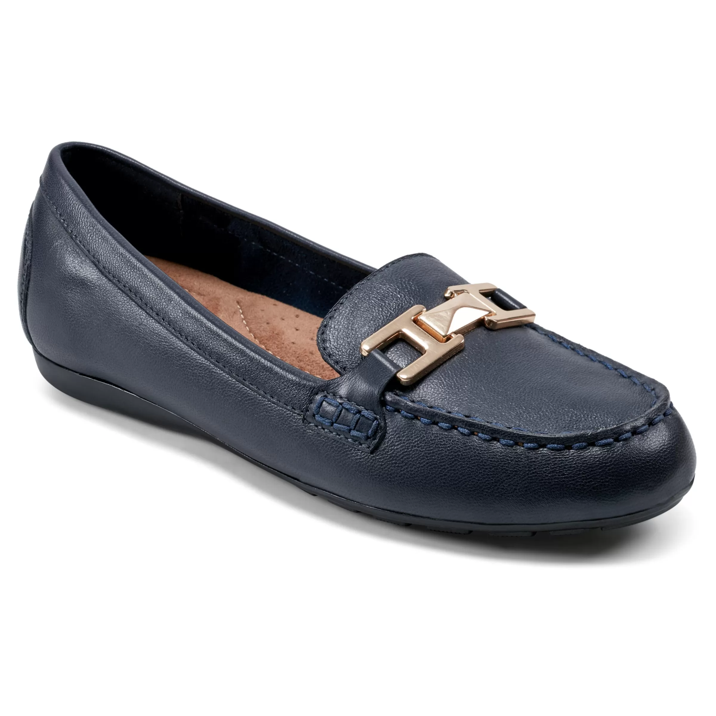 eFlex | eFlex-Easy Spirit Mallorie Casual Loafers Navy Leather