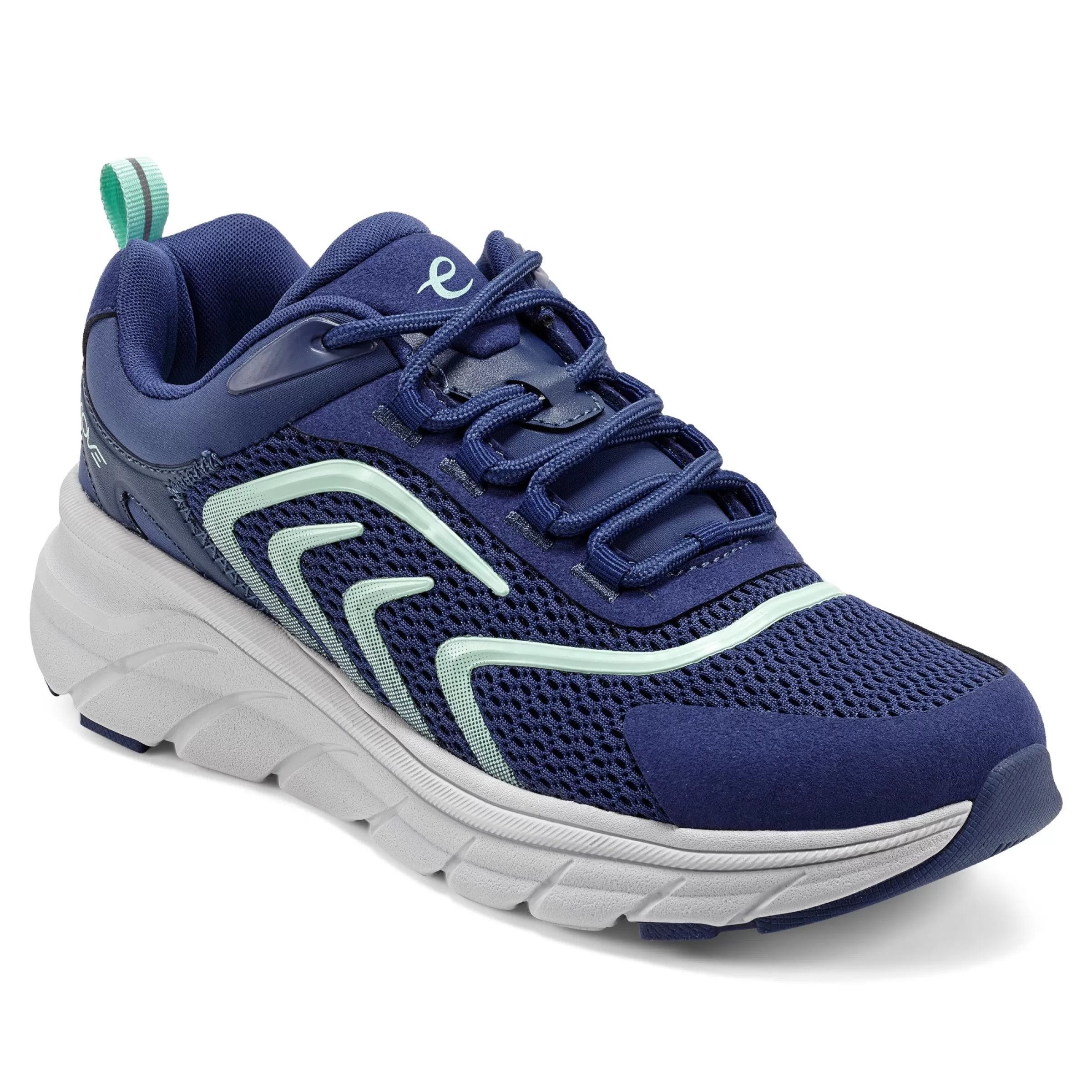 eMove-Easy Spirit Marliss EMOVE Walking Shoes Blue Suede