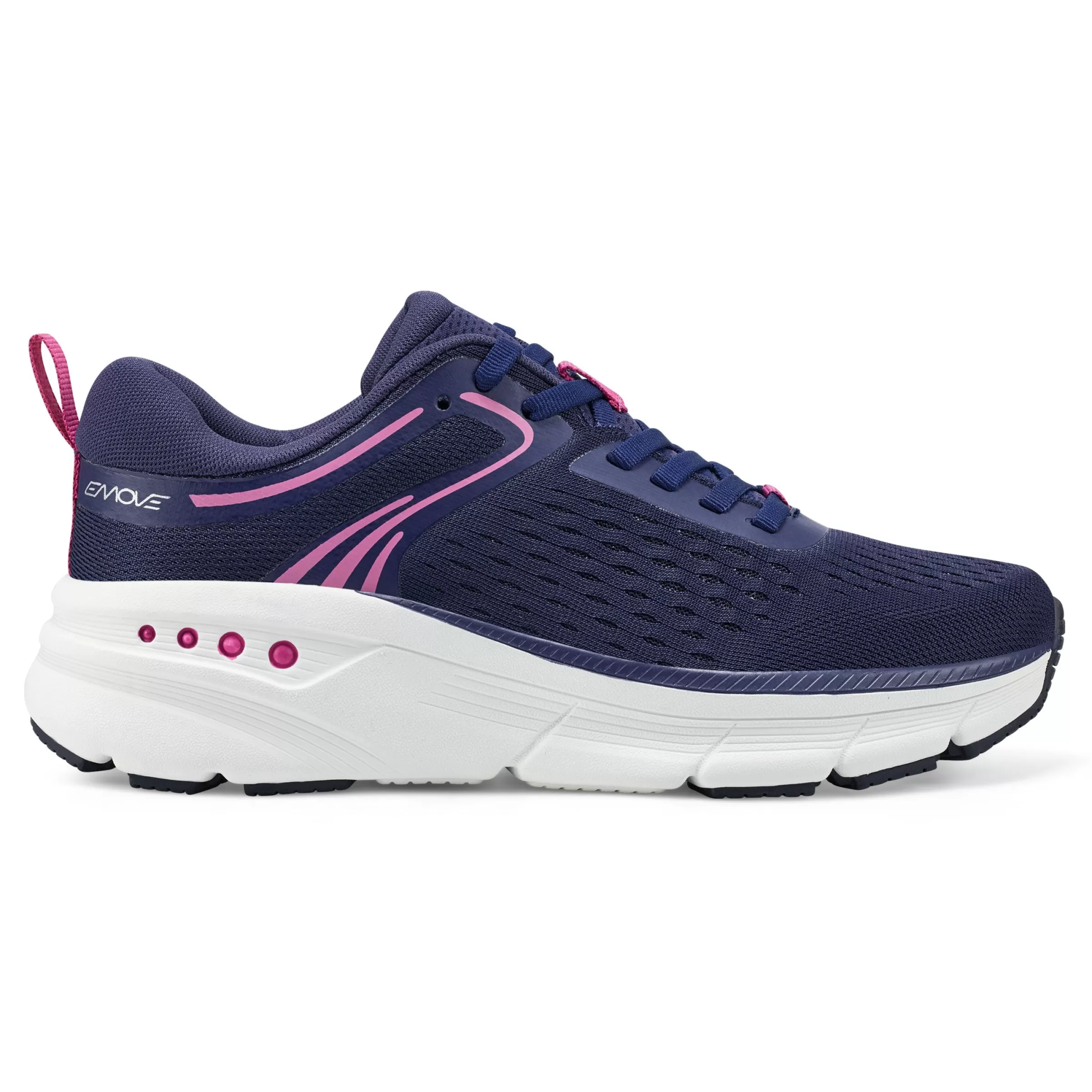 eMove | Sneakers-Easy Spirit Maxine EMOVE Walking Shoes Navy Mesh Multi