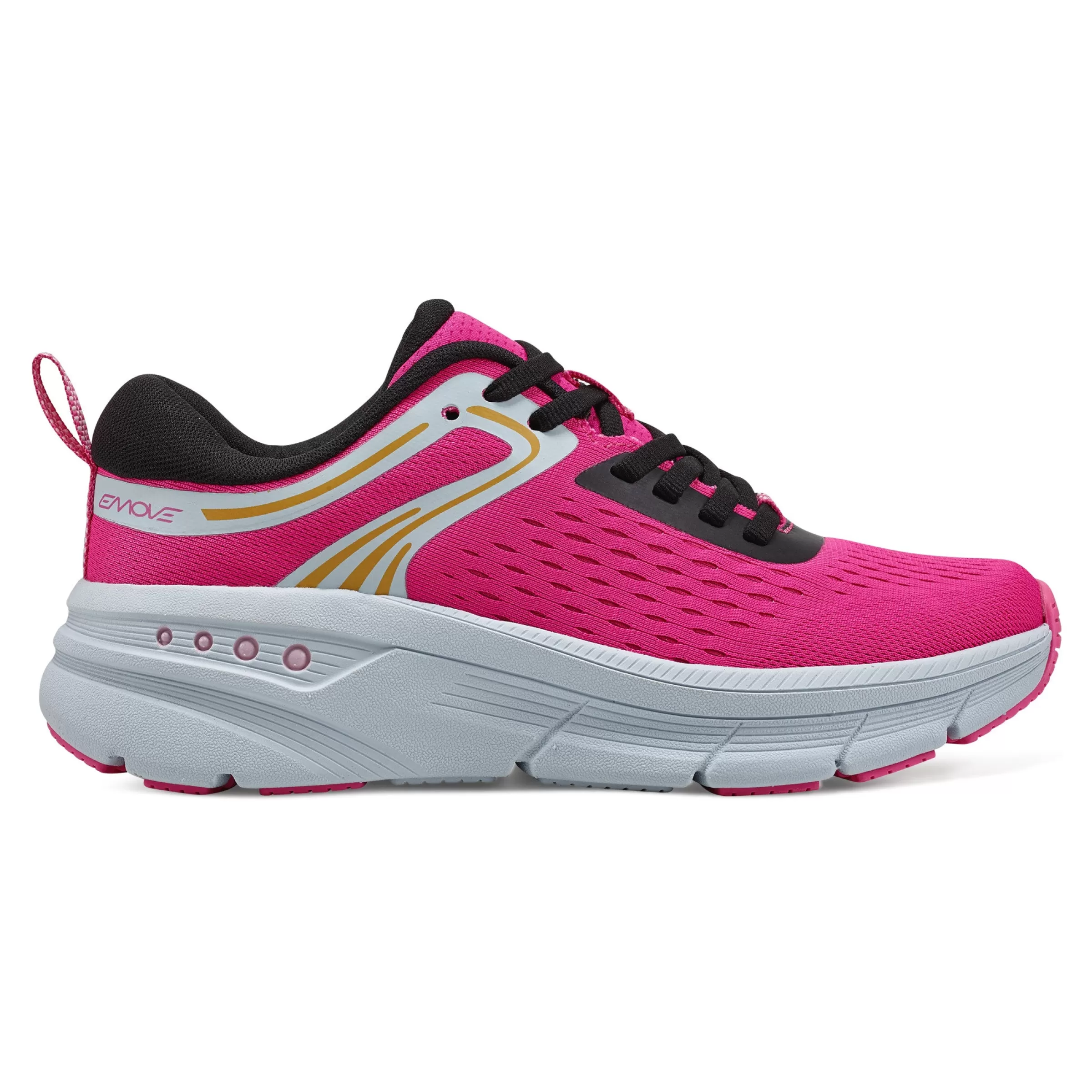 eMove-Easy Spirit Maxine EMOVE Walking Shoes Neon Pink Multi