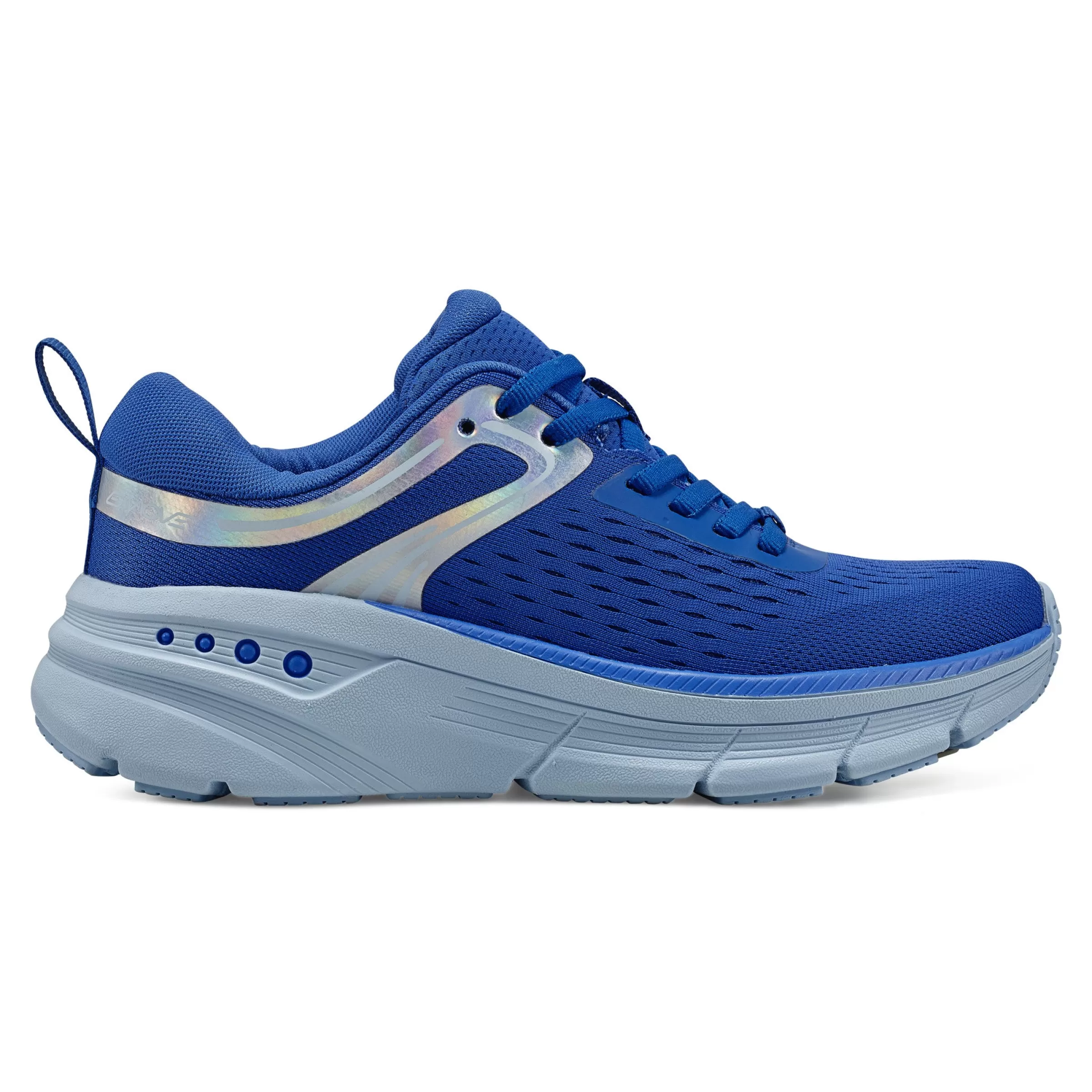 eMove | Sneakers-Easy Spirit Maxine EMOVE Walking Shoes Blue Iridescent