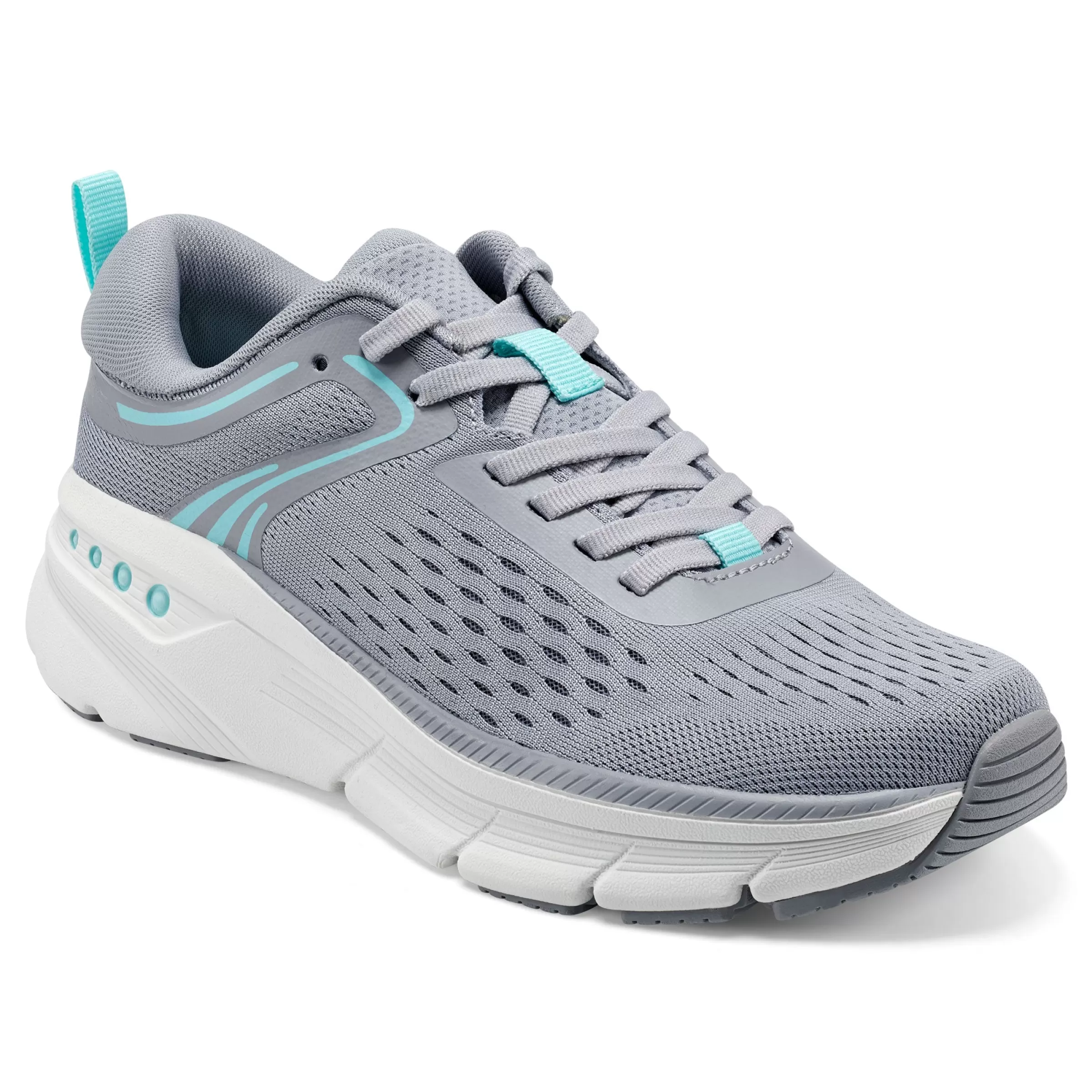 eMove | Sneakers-Easy Spirit Maxine EMOVE Walking Shoes Grey Mesh Multi