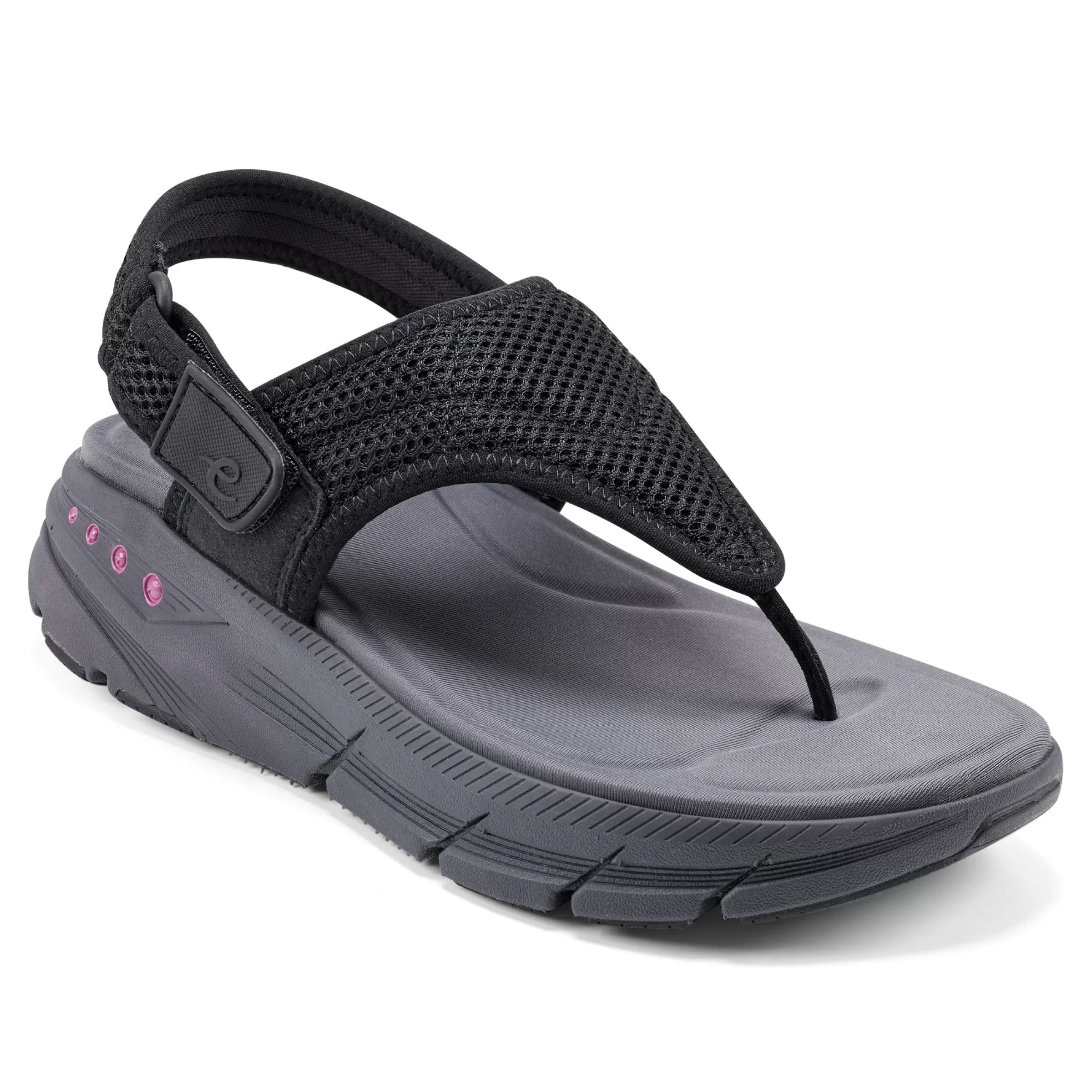 eMove | Sport-Easy Spirit Maxx EMOVE Walking Sandals Black