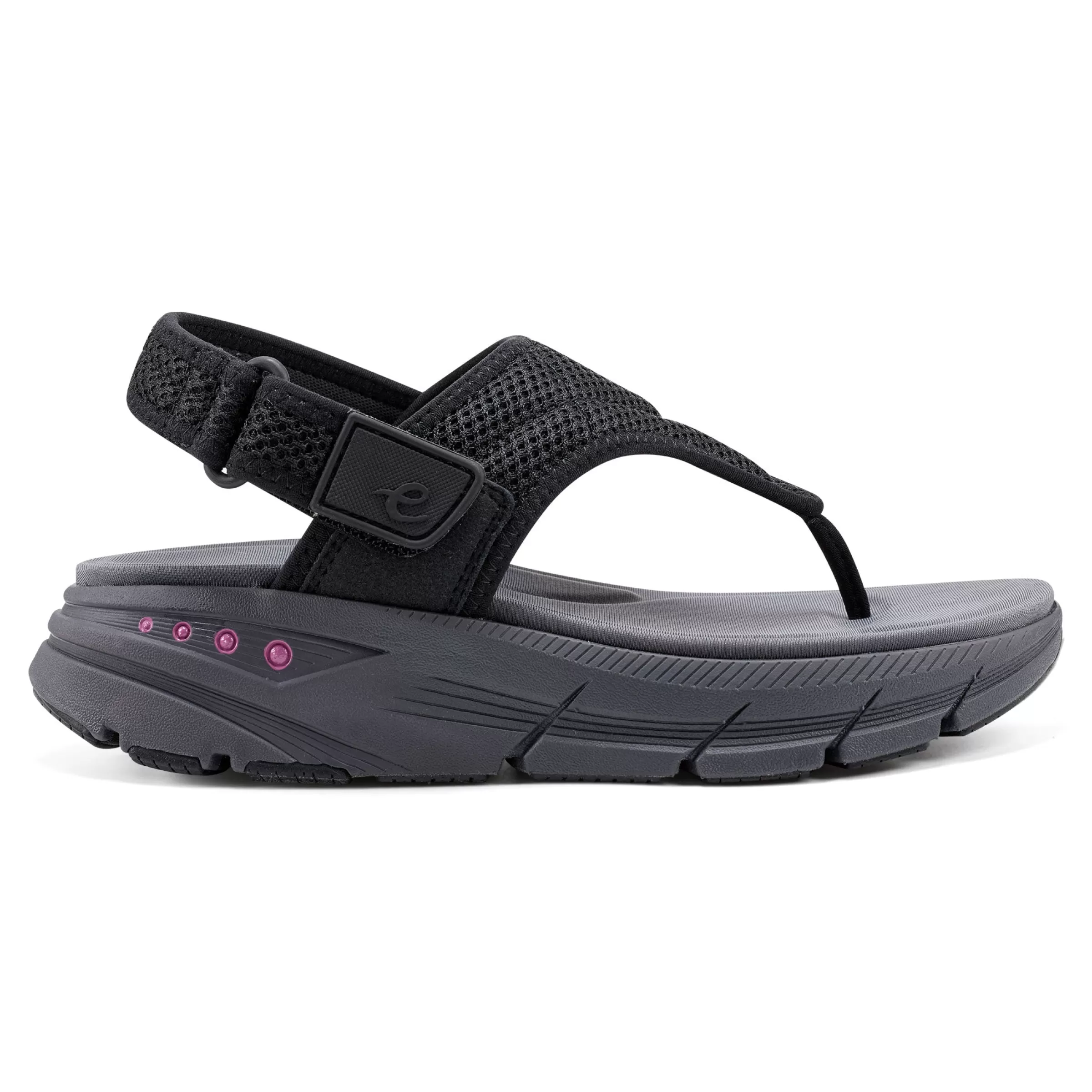 eMove | Sport-Easy Spirit Maxx EMOVE Walking Sandals Black