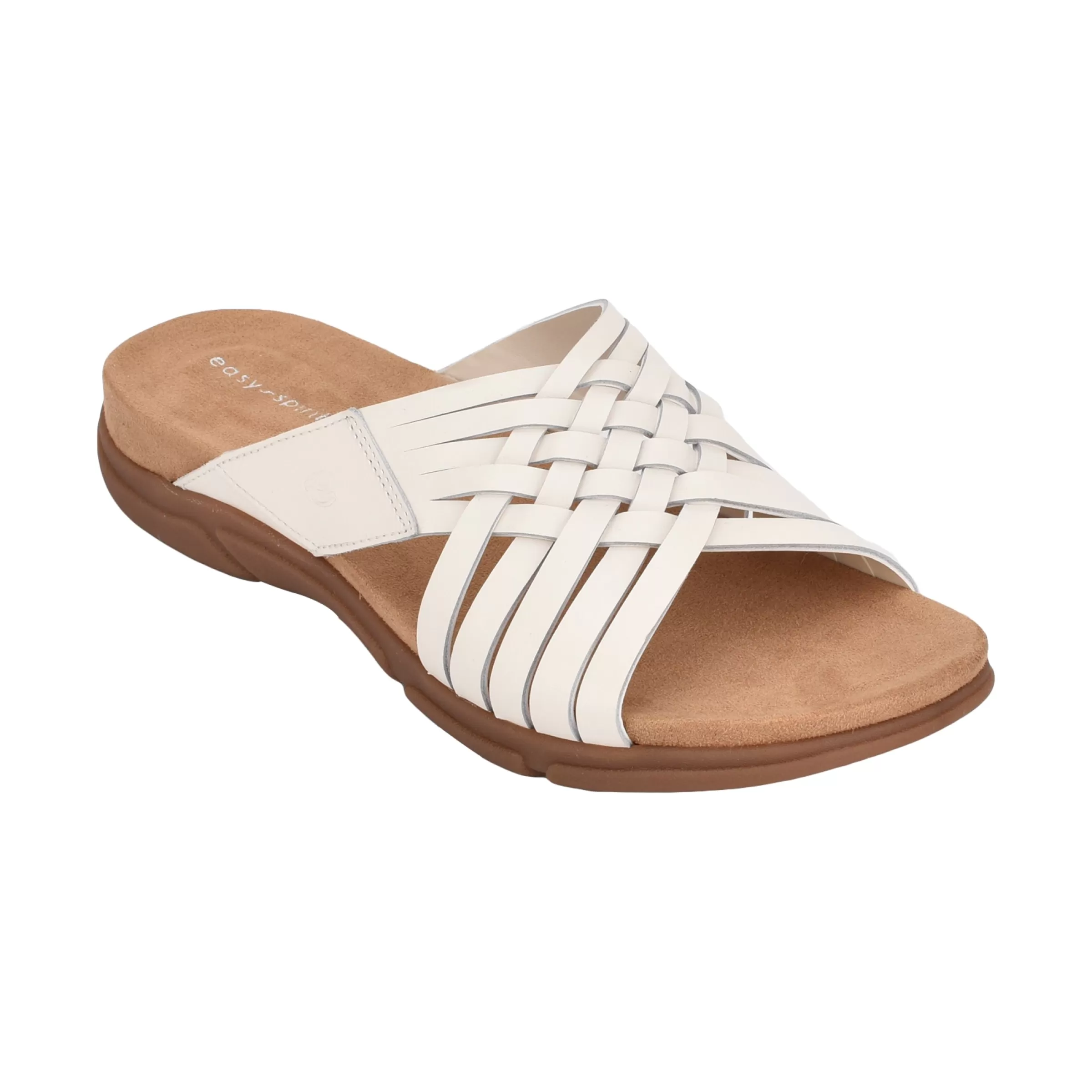 Mar | Casual-Easy Spirit Meadow Slip On Sandals Ivory Leather