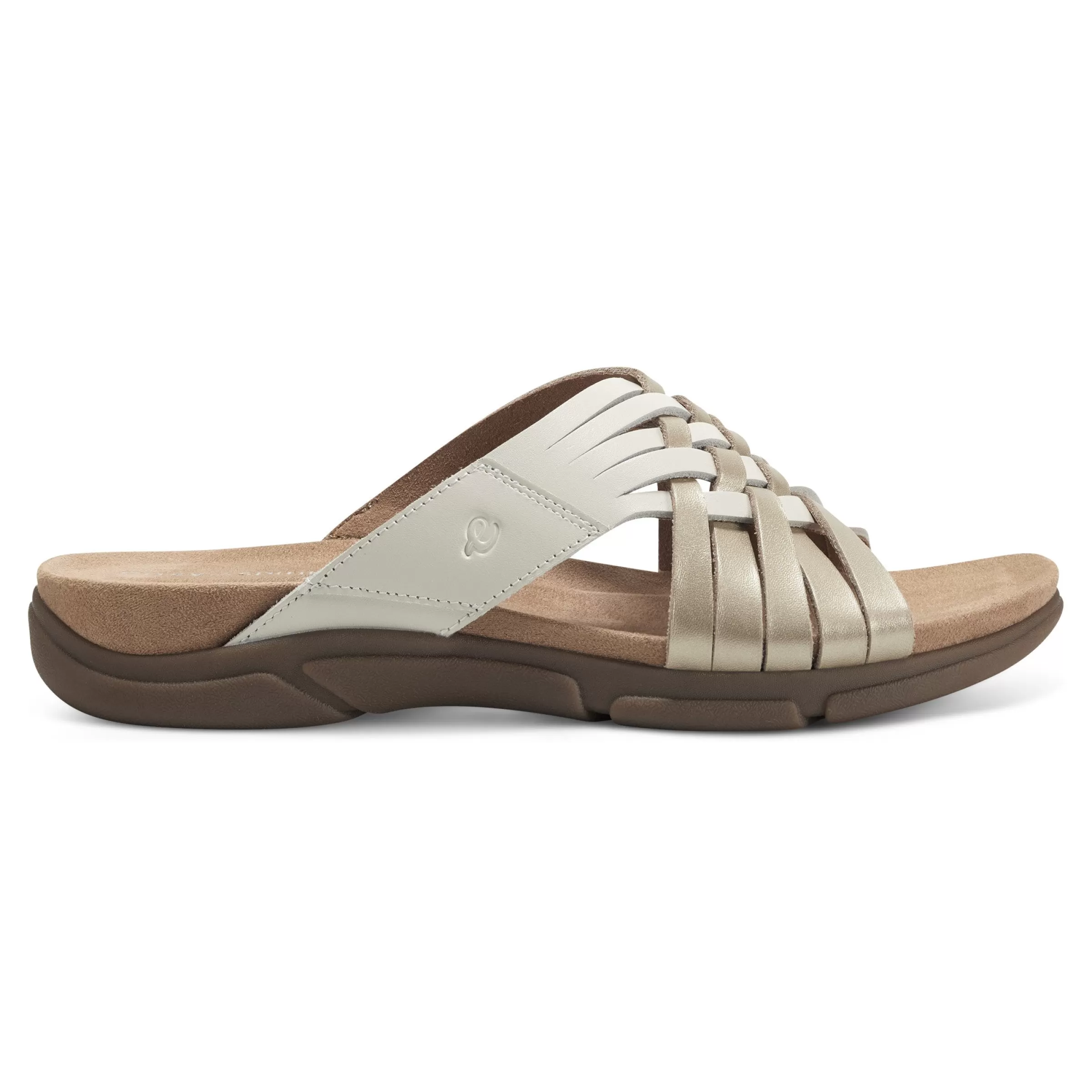 Mar | Casual-Easy Spirit Meadow Slip On Sandals Chic Cream Pearlized