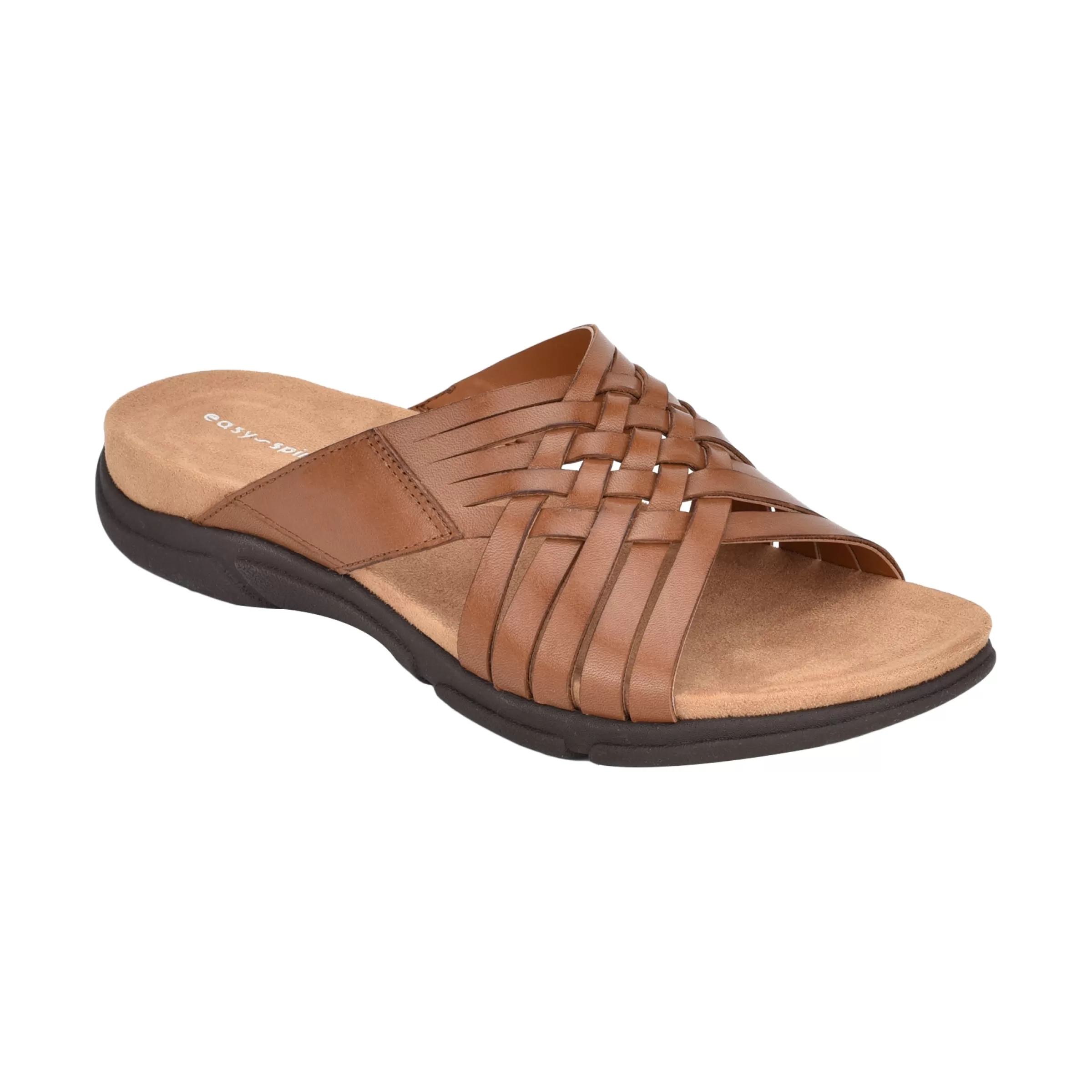 Mar | Casual-Easy Spirit Meadow Slip On Sandals Brown Leather