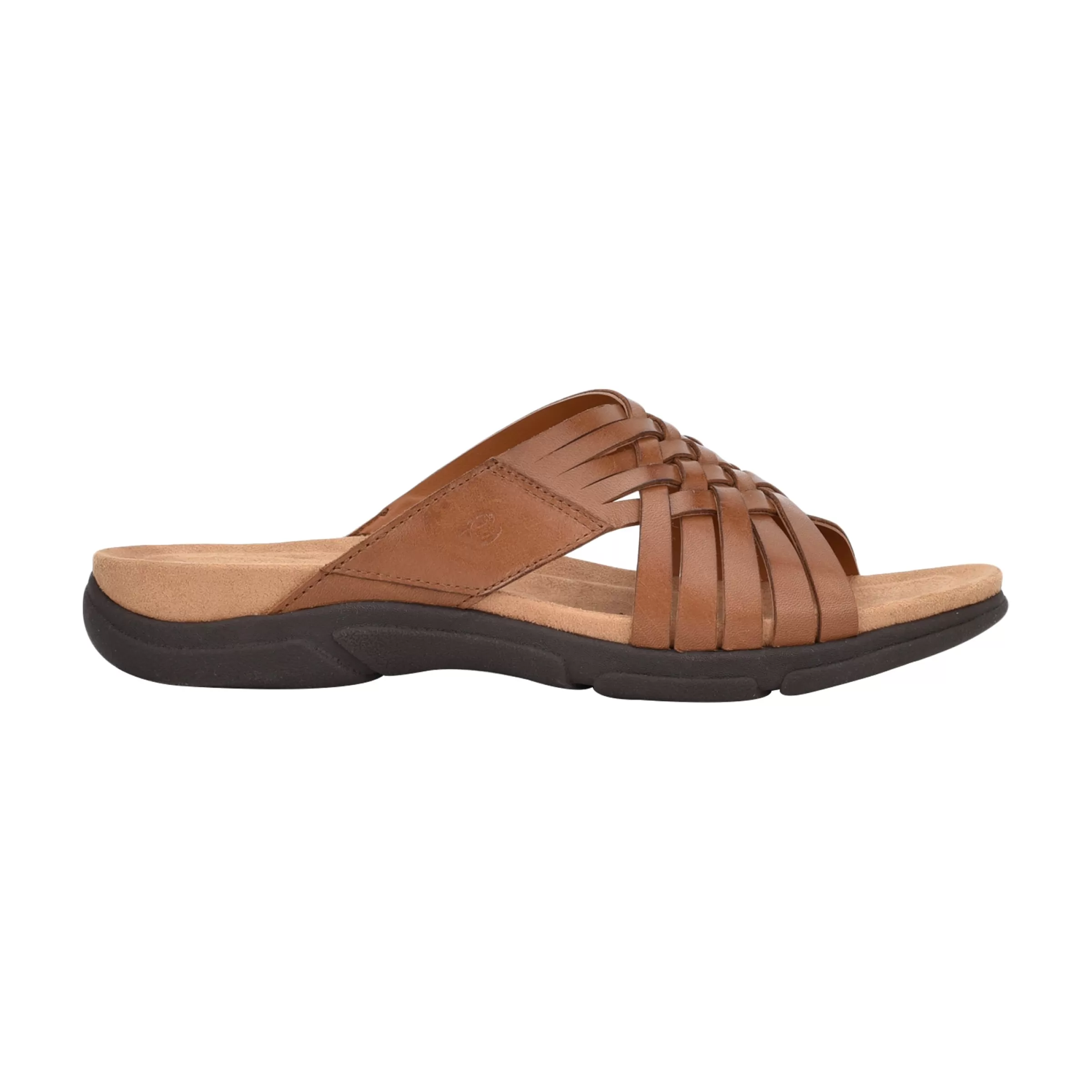 Mar | Casual-Easy Spirit Meadow Slip On Sandals Brown Leather