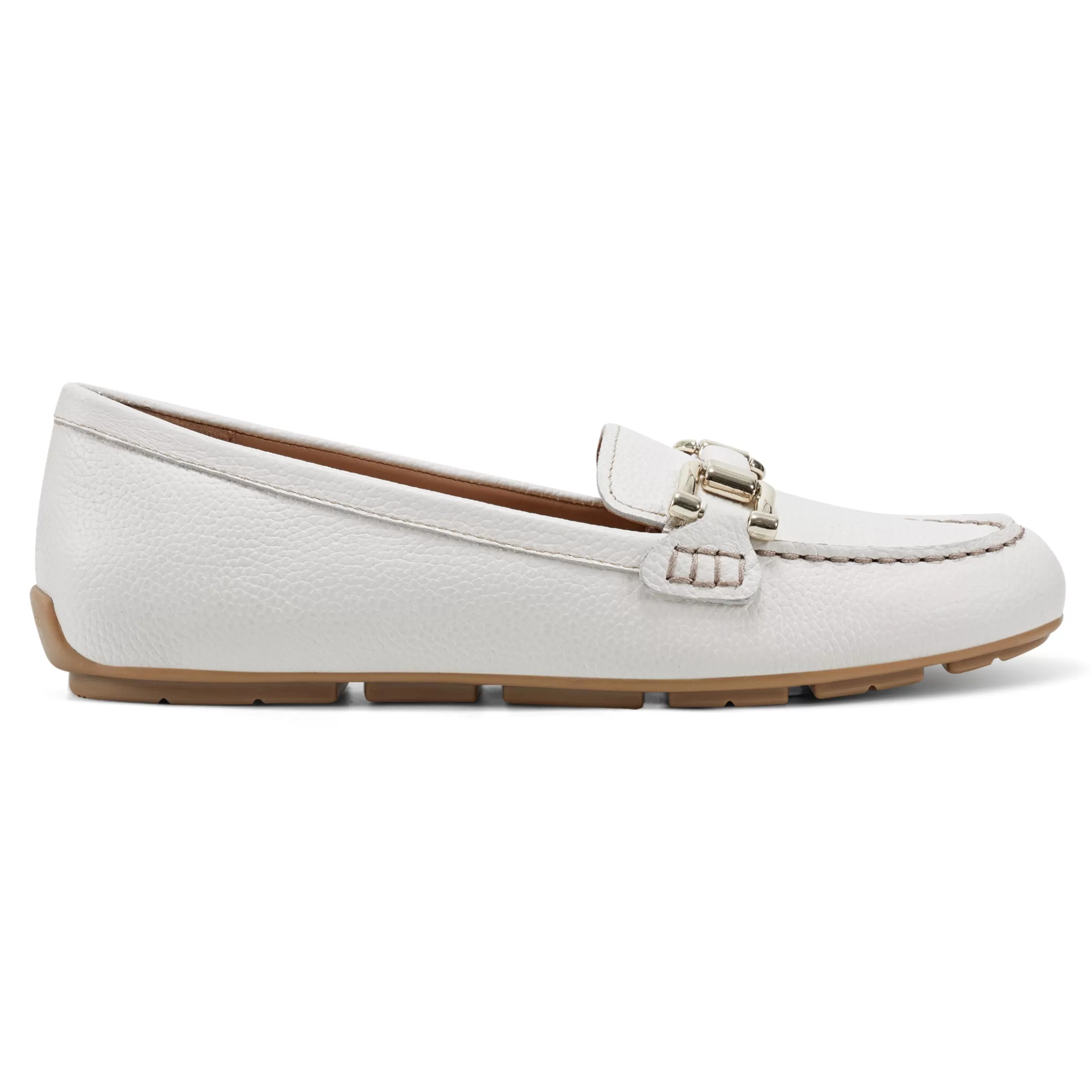 Loafers | Loafers-Easy Spirit Megan Casual Loafers White Leather