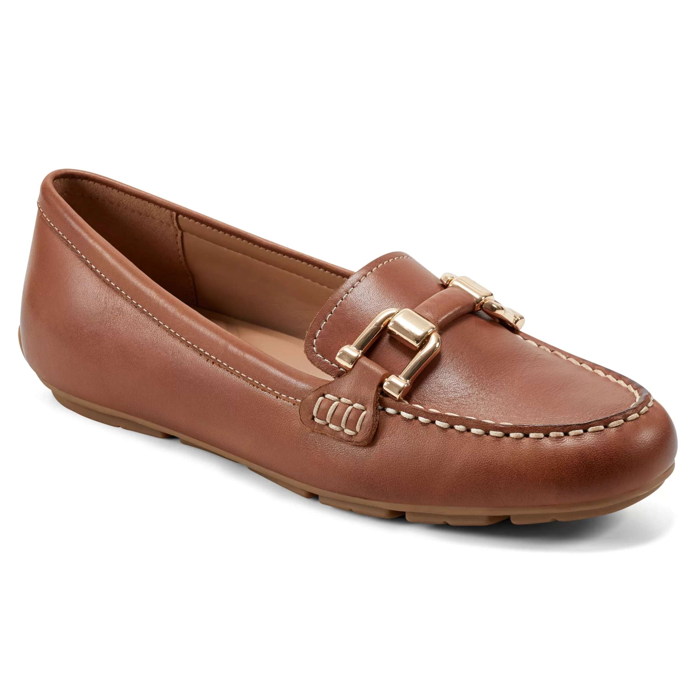 Loafers | Loafers-Easy Spirit Megan Casual Loafers Brown Leather