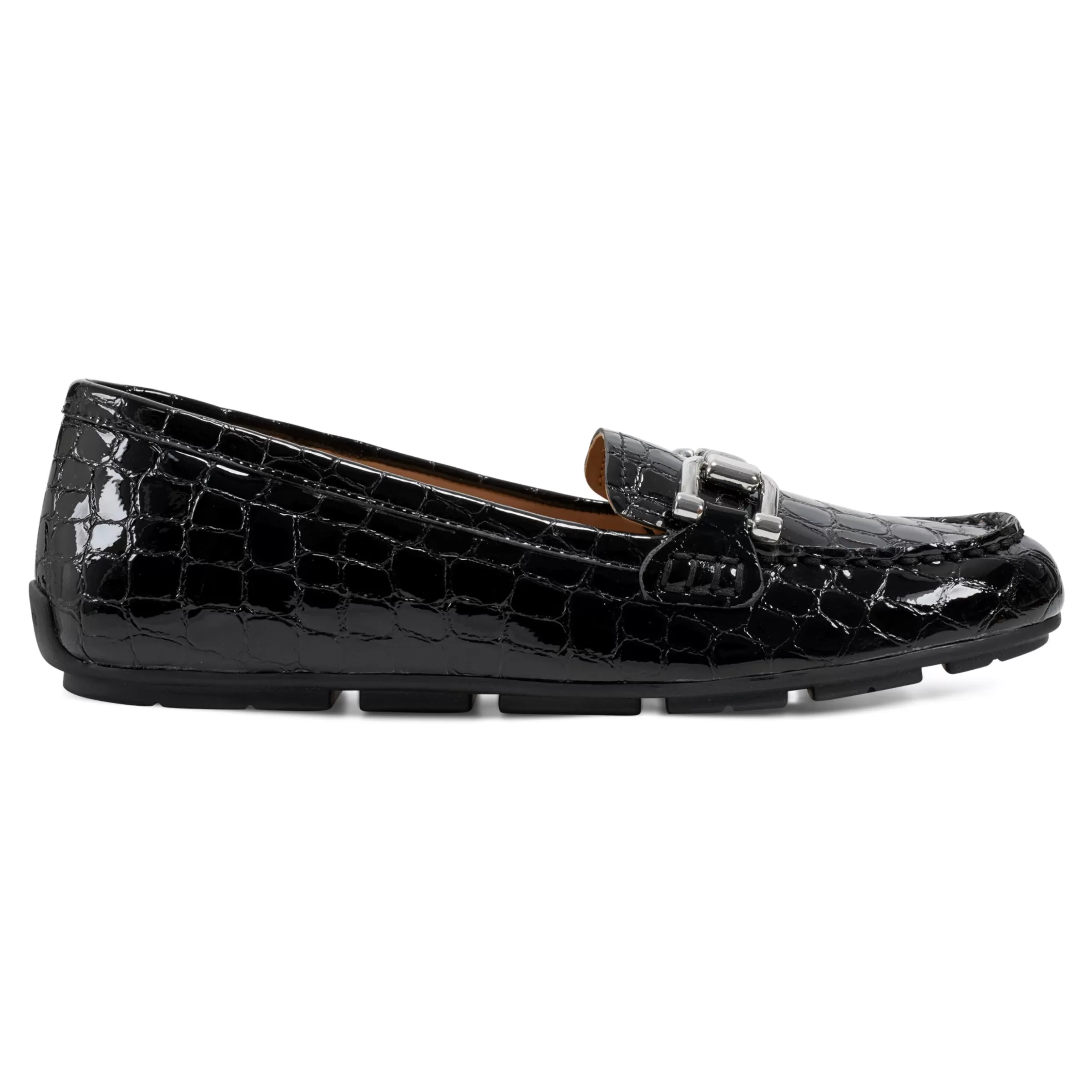 Loafers | Loafers-Easy Spirit Megan Casual Loafers Black Patent Croco