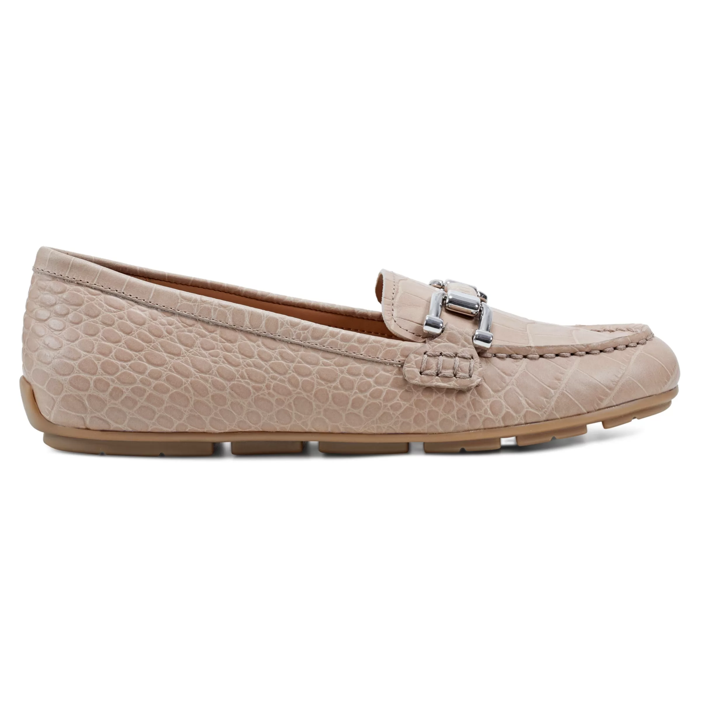 Slip Ons | Slip Ons-Easy Spirit Megan Casual Loafers Natural Croco