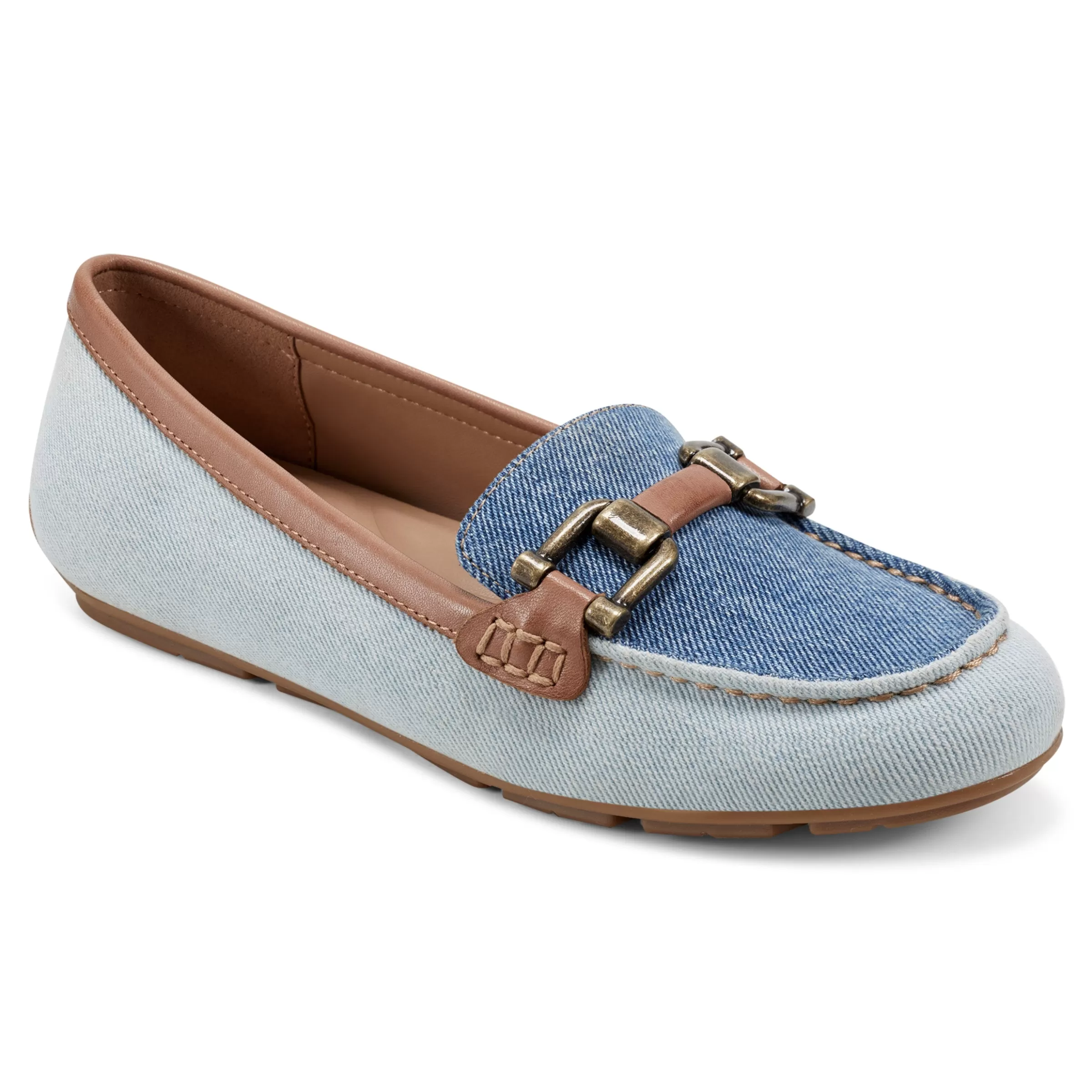 Slip Ons | Slip Ons-Easy Spirit Megan Casual Loafers Denim Multi