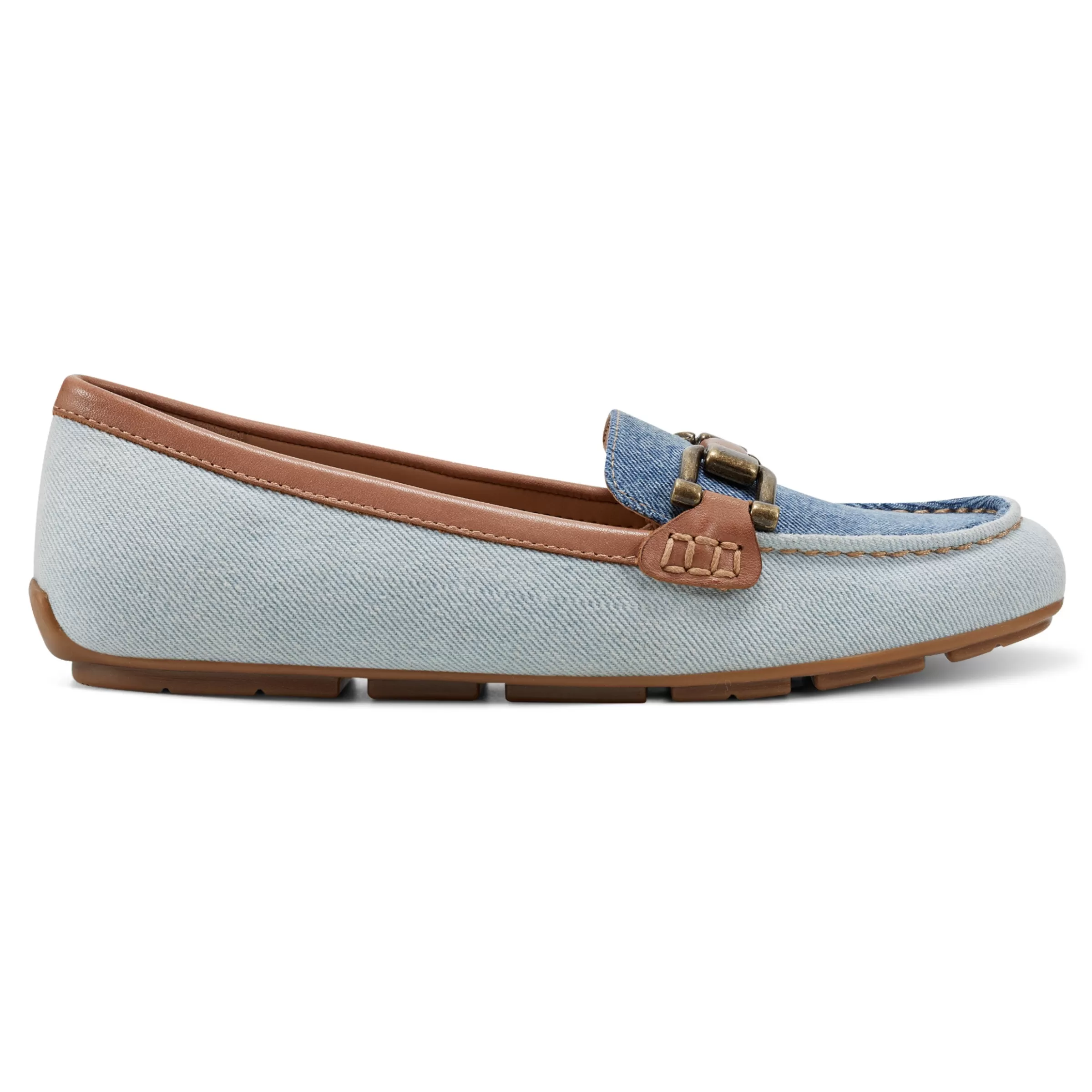 Slip Ons | Slip Ons-Easy Spirit Megan Casual Loafers Denim Multi