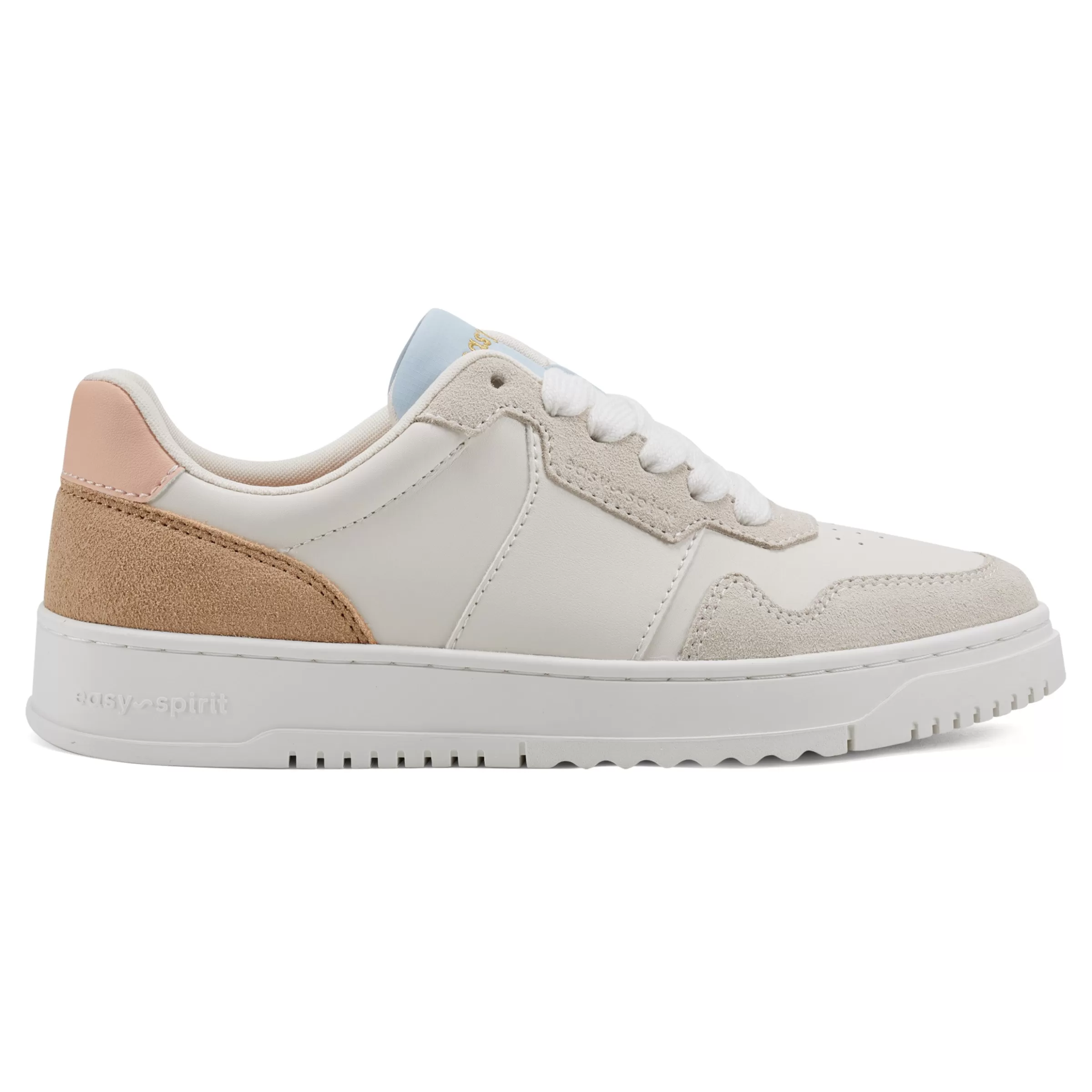 Sneakers | Sneakers-Easy Spirit Merci Lace Up Sneakers Light Natural