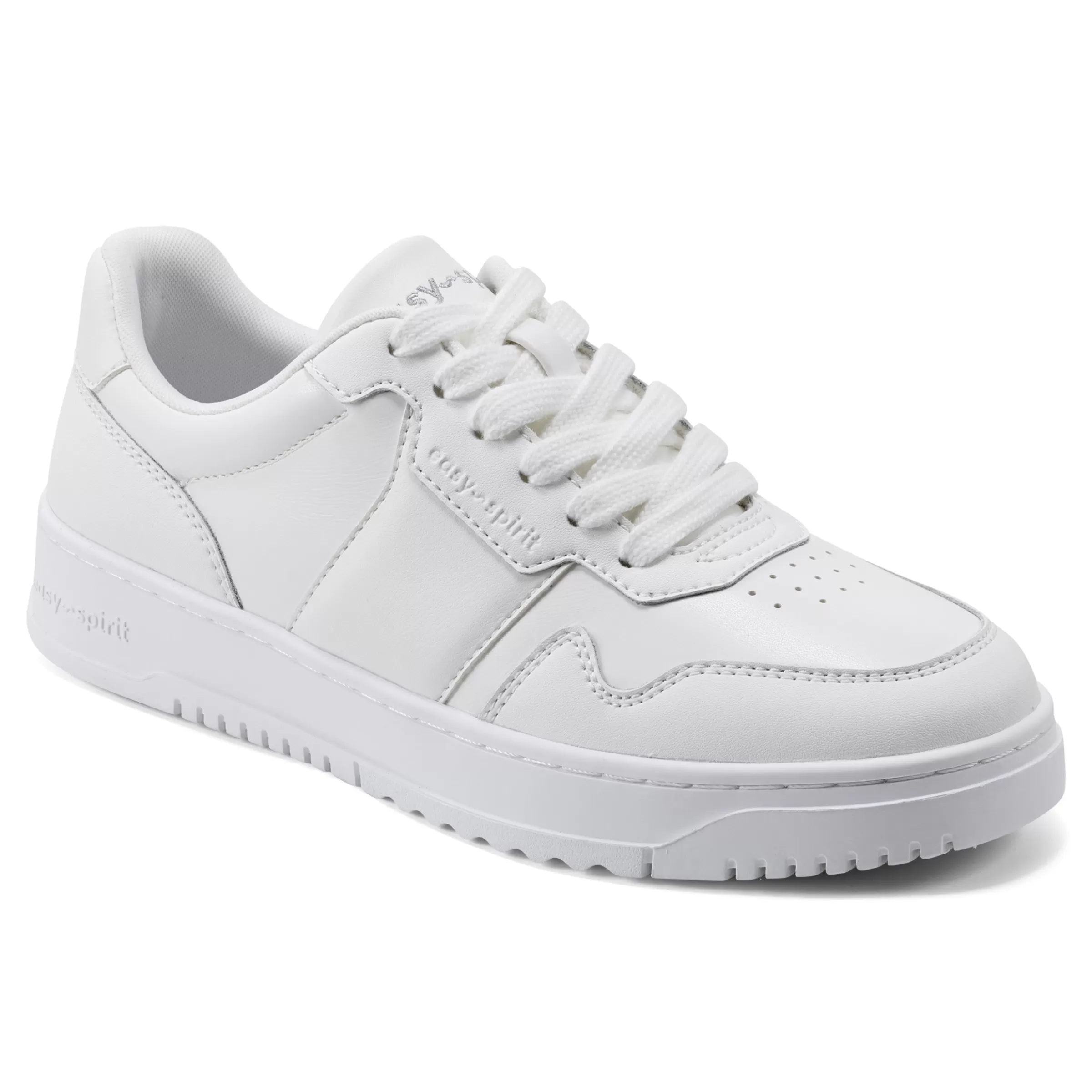 Sneakers | Sneakers-Easy Spirit Merci Lace Up Sneakers White