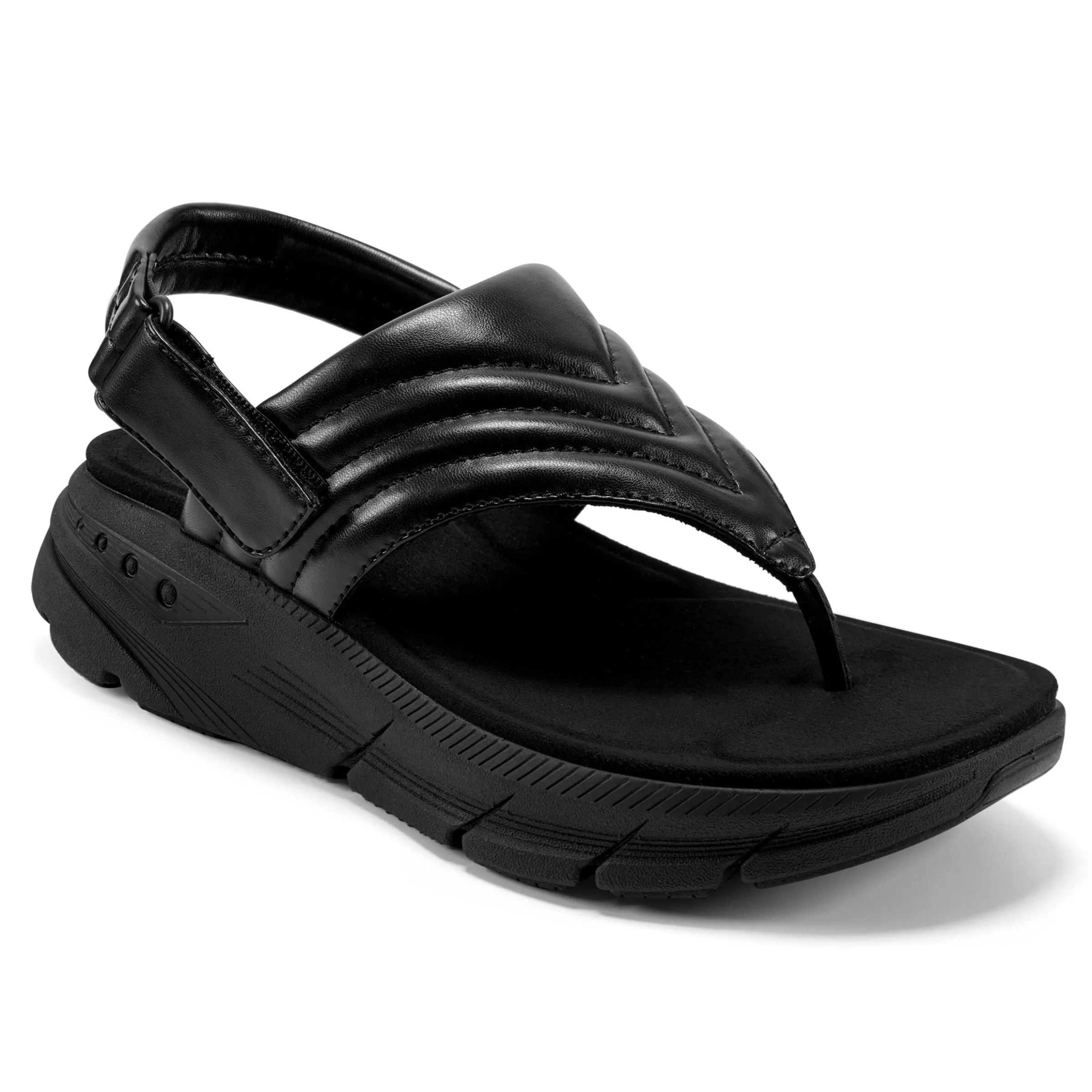 eMove | Sport-Easy Spirit Mezzo EMOVE Walking Sandals Black