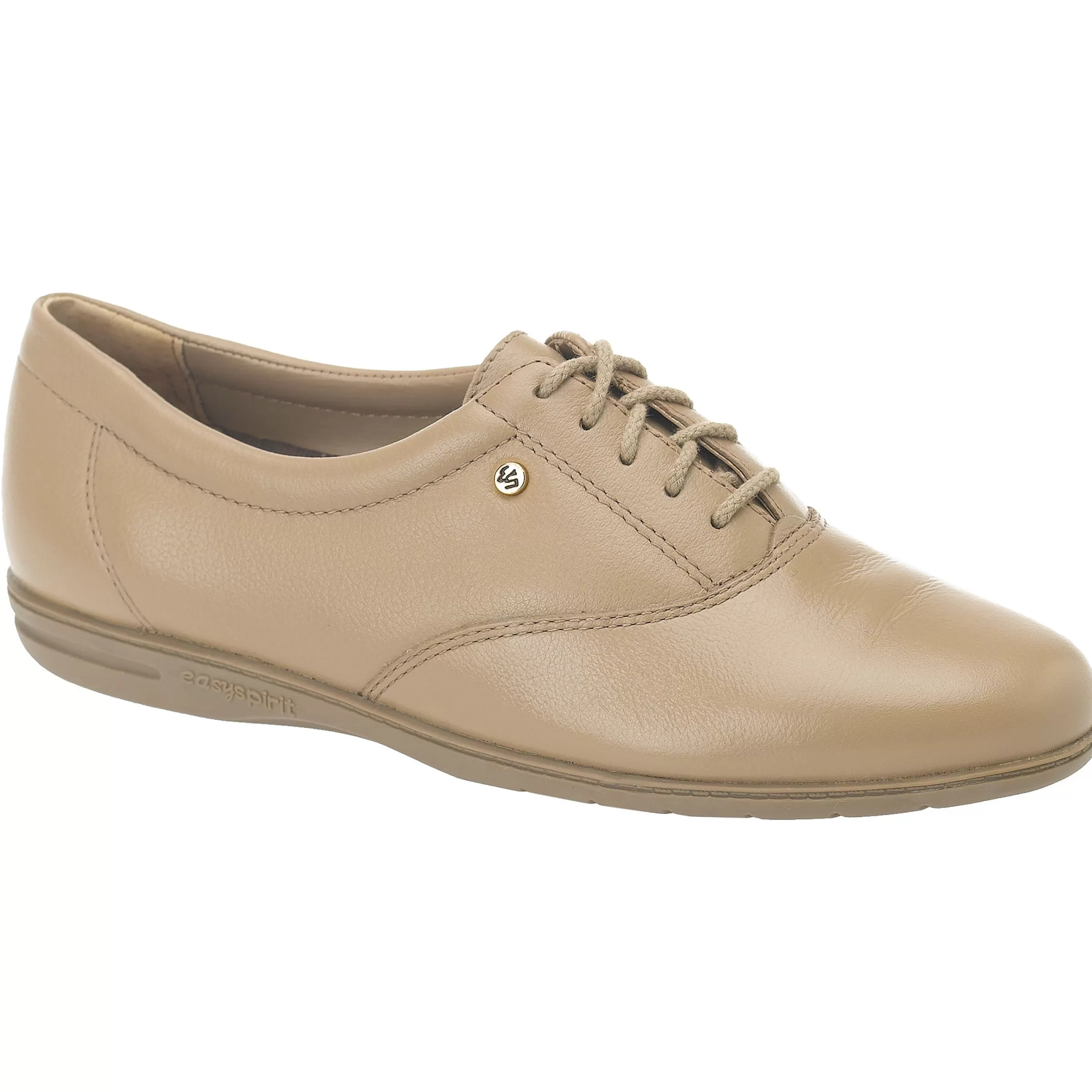 Loafers | Loafers-Easy Spirit Motion Leather Oxfords Wheatfield Leather