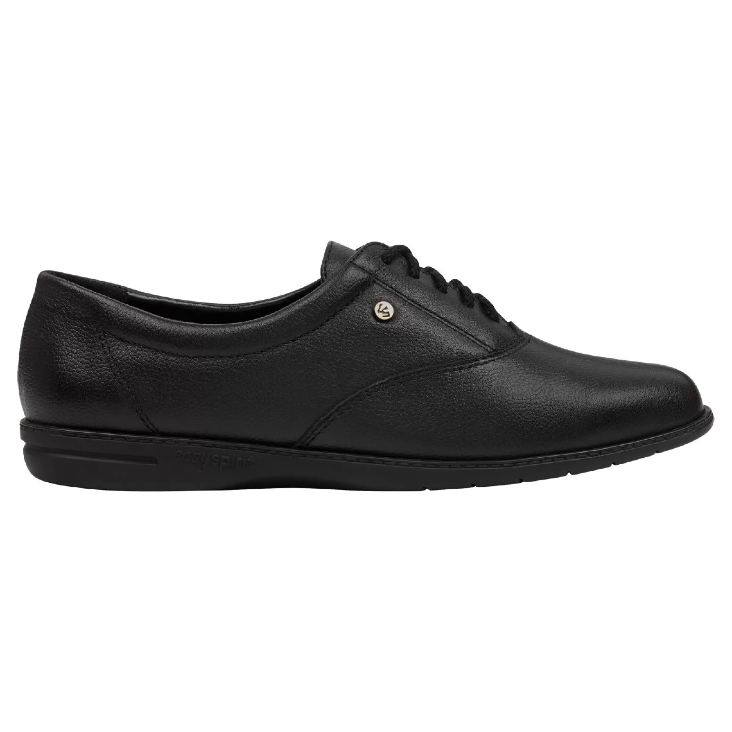 Loafers | Loafers-Easy Spirit Motion Leather Oxfords Black Leather