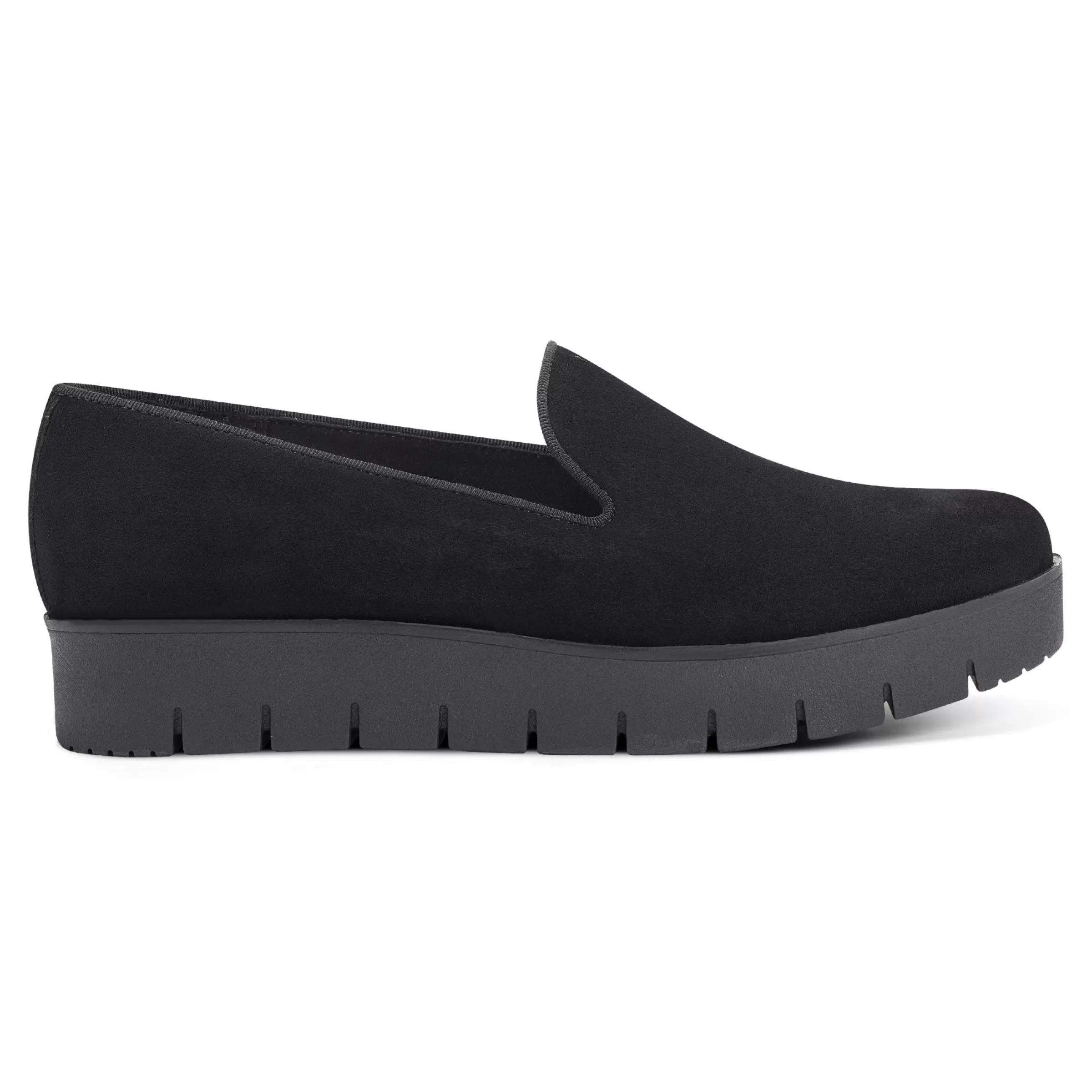 Loafers | Loafers-Easy Spirit Onward Casual Shoes Black Suede